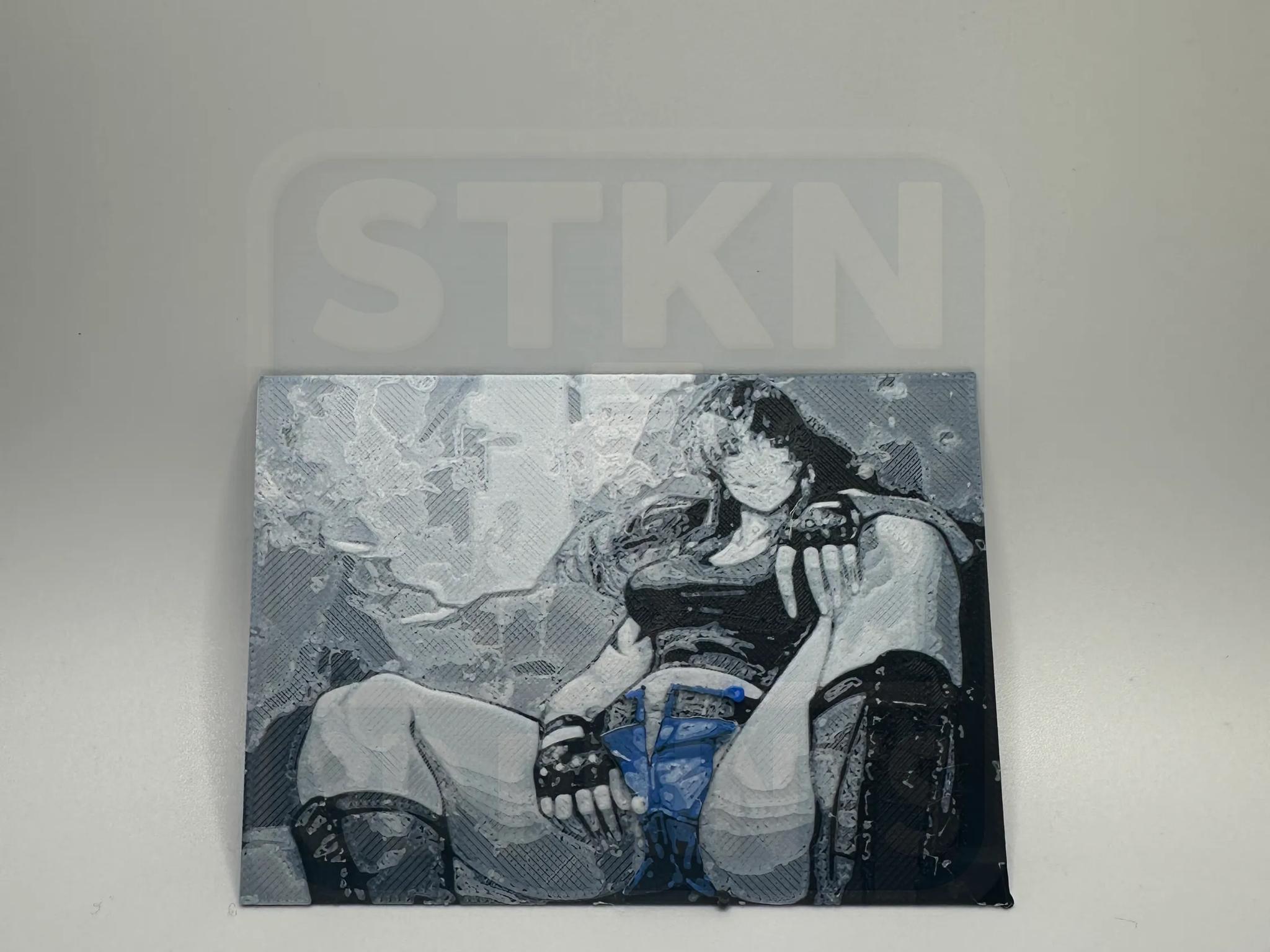 🎨 BLACK LAGOON - Revy - Large Decal Case Mod Magnet