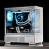White Gaming PC – RTX 3070, Ryzen 7 3700X, 32GB, 1TB SSD - RGB, WiFi, BlueTooth