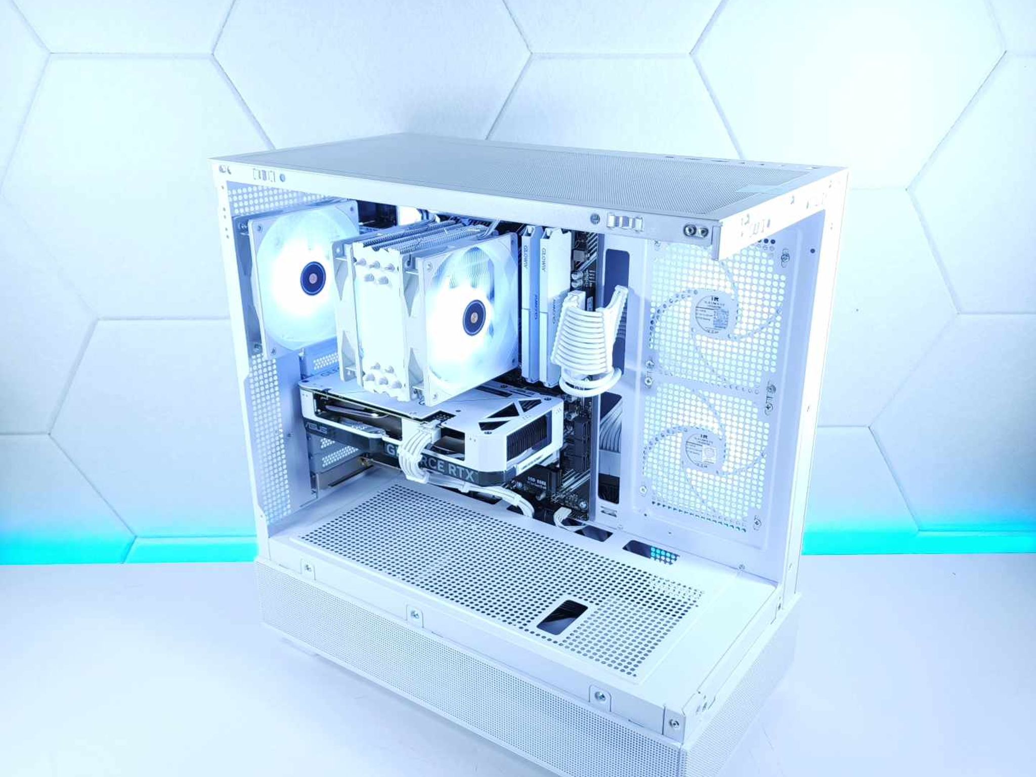 🤍🤍RTX 4060Ti || Ryzen 7 5700G || 1TB NVMe SSD || 32GB 3200MHz