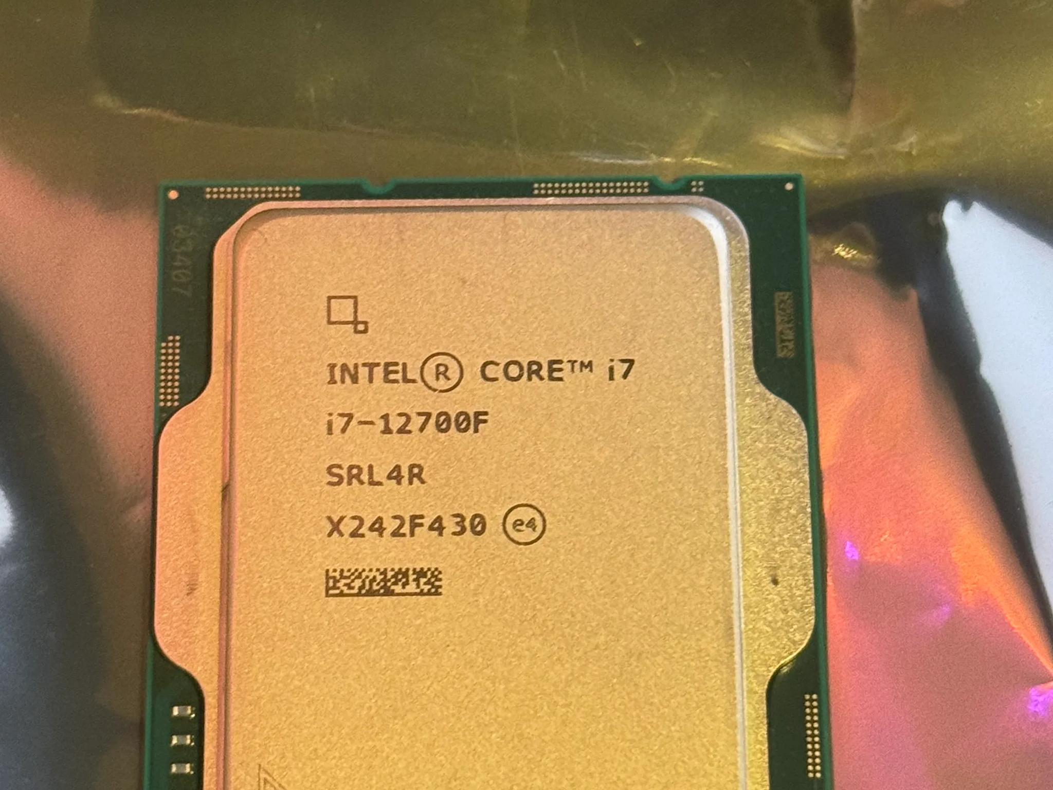 Intel Core i7-12700F 12th Gen 12cores