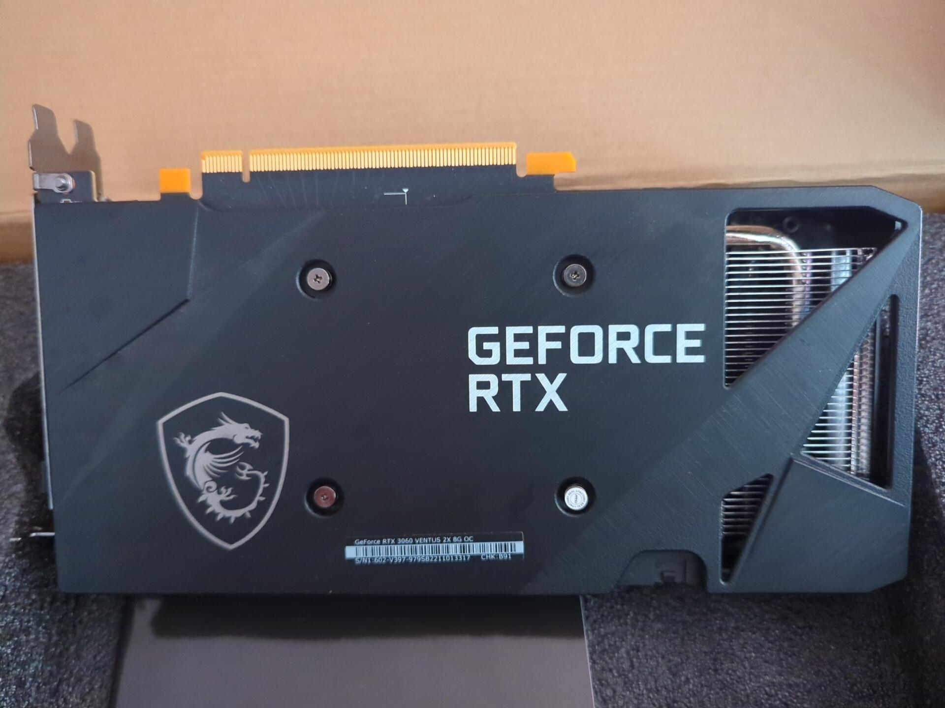 Msi Geforce Rtx 3060 Ventus 2x 8g Gpu