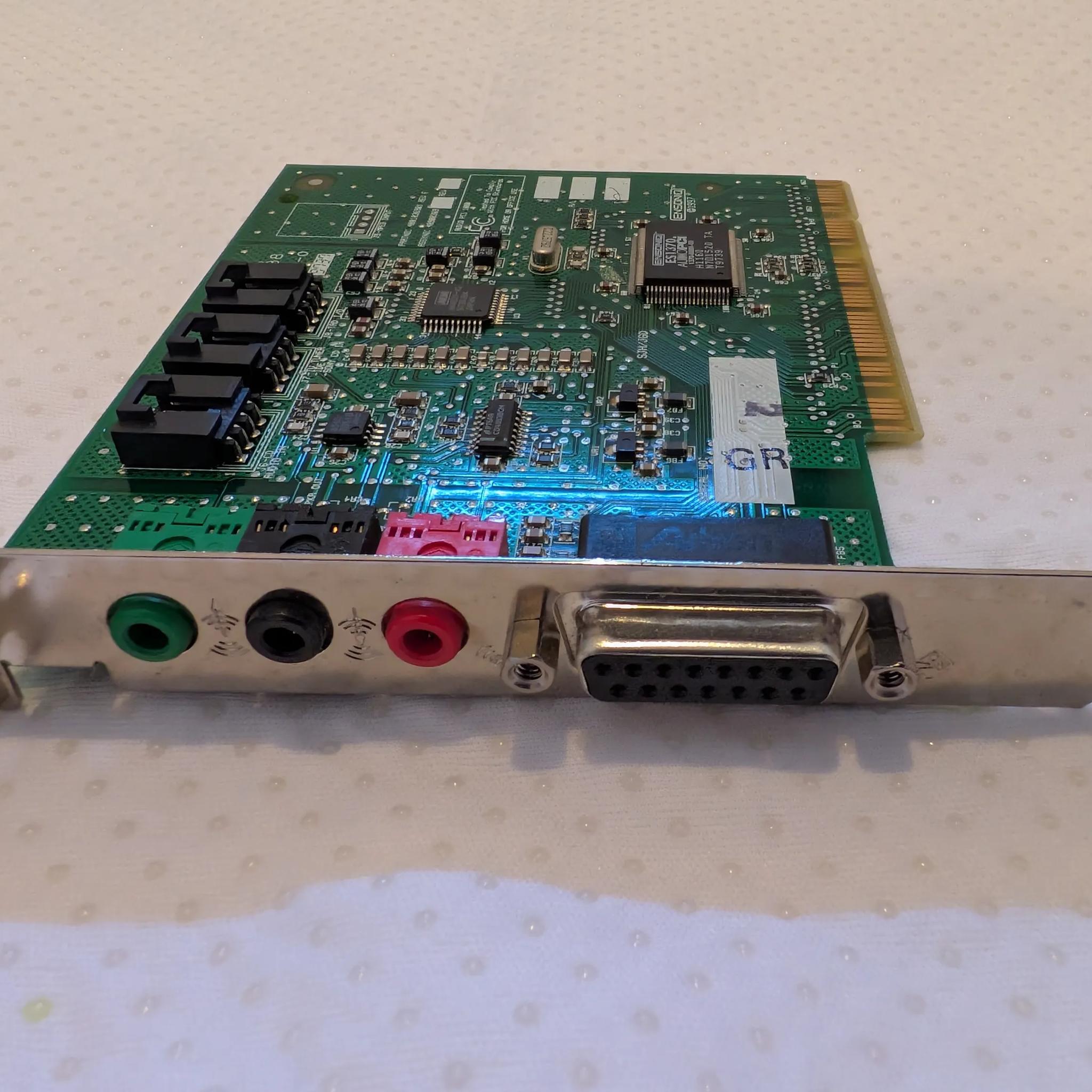 Ensoniq AudioPCI 1000 sound card with ES1370