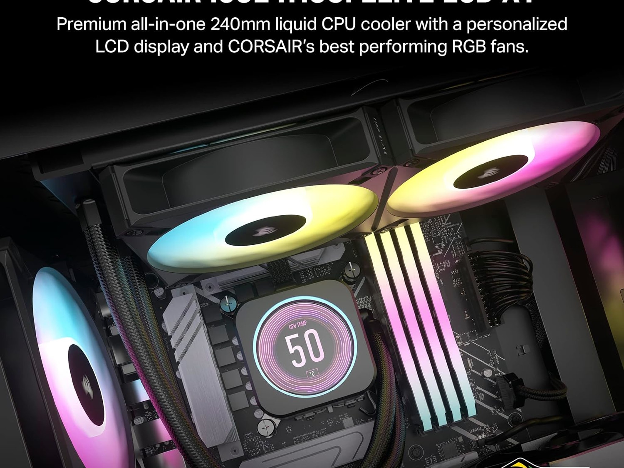 ICUE H100I ELITE LCD XT