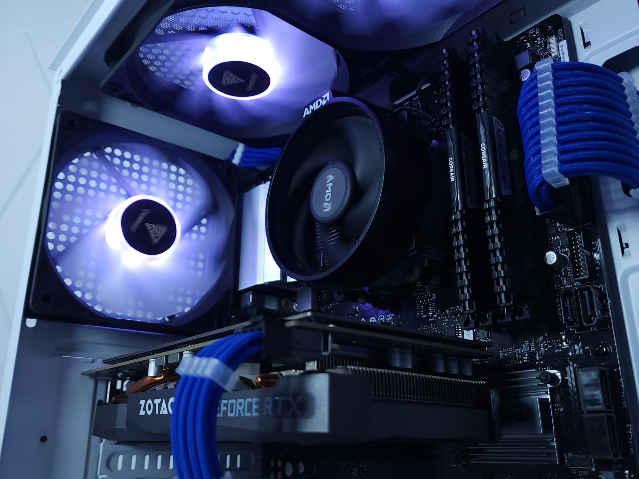 💙RTX 2060●Ryzen 5 4500● 1080p Gaming Computer