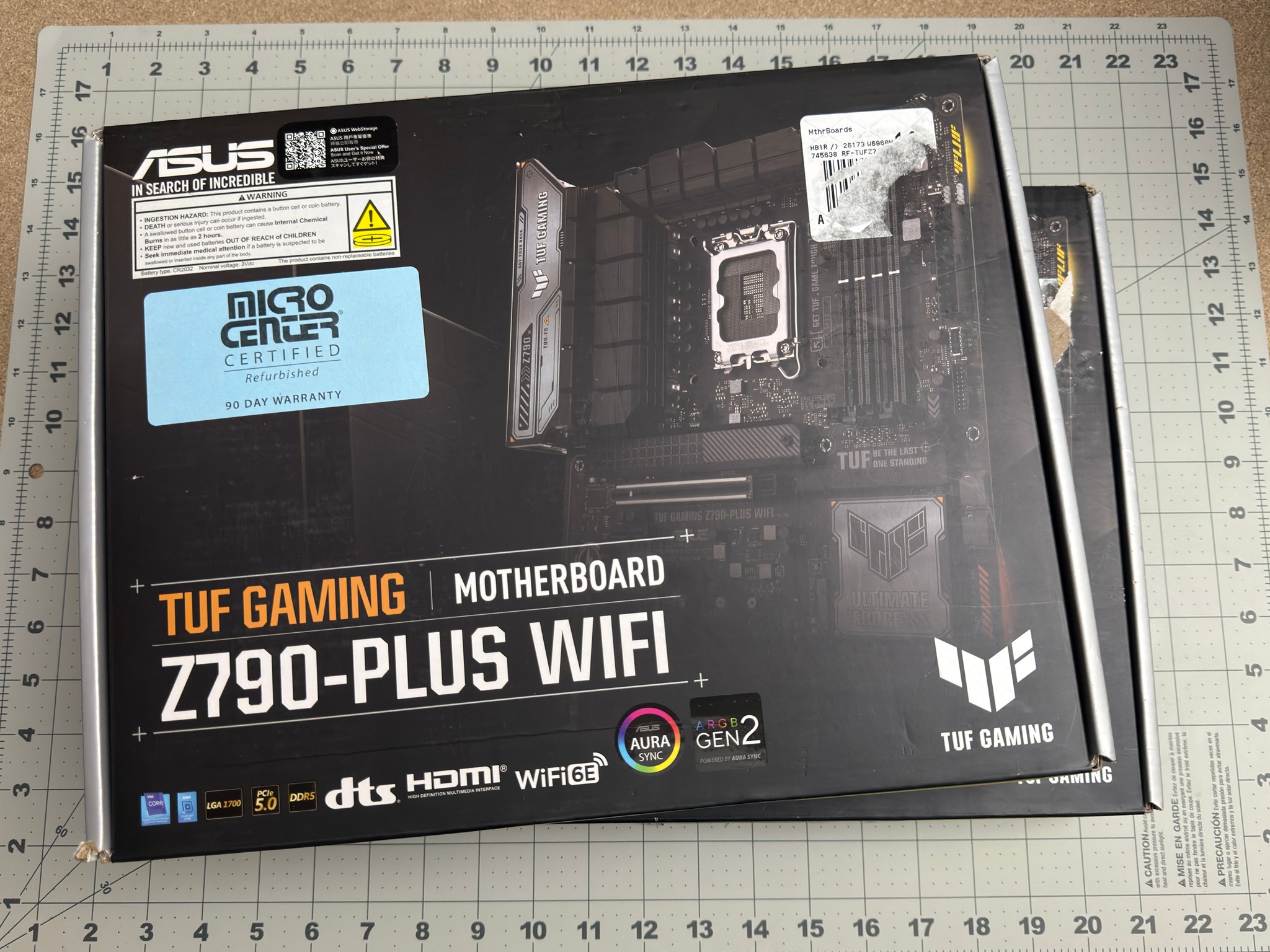 ASUS TUF GAMING Z790-PLUS WIFI — Lot of 2