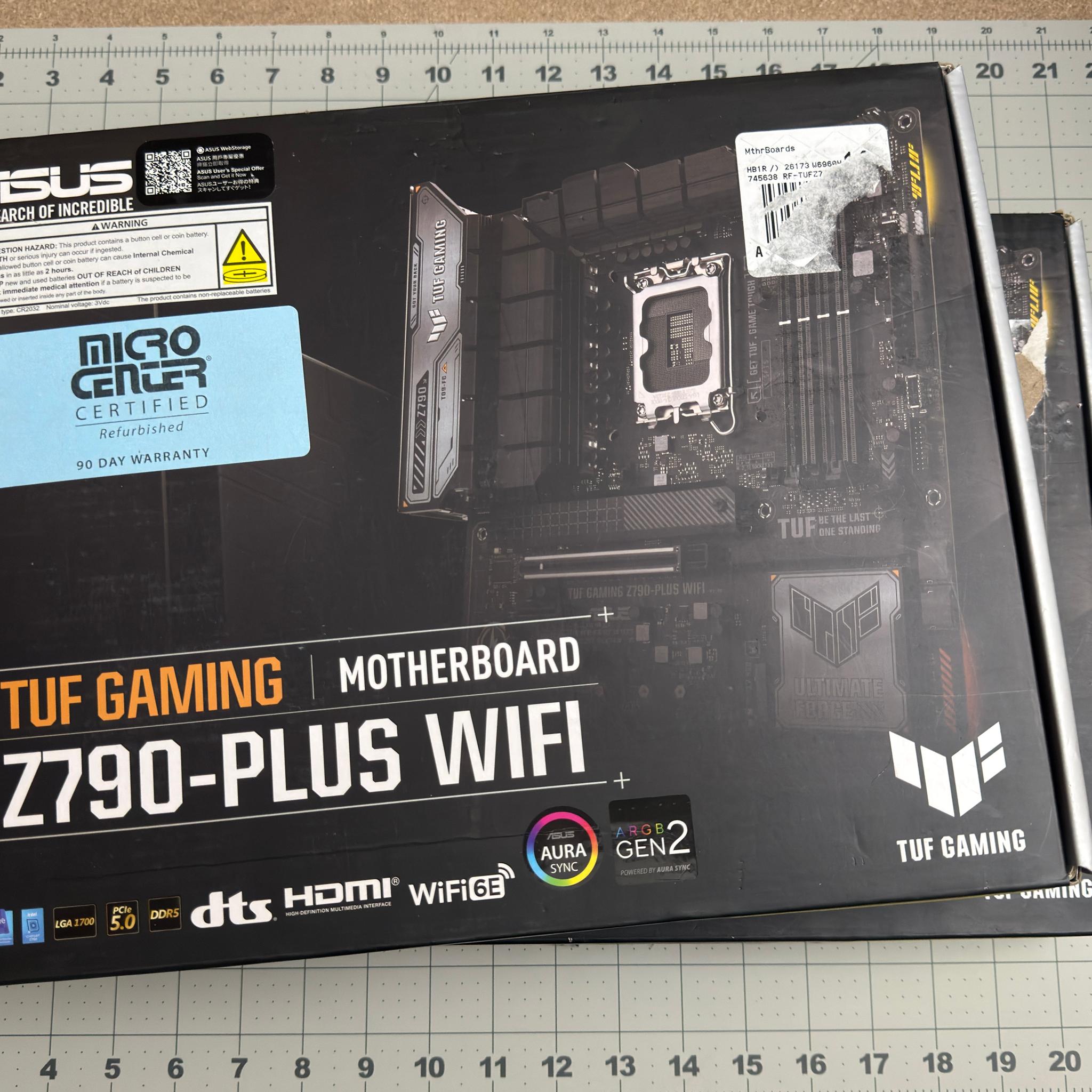 ASUS TUF GAMING Z790-PLUS WIFI — Lot of 2