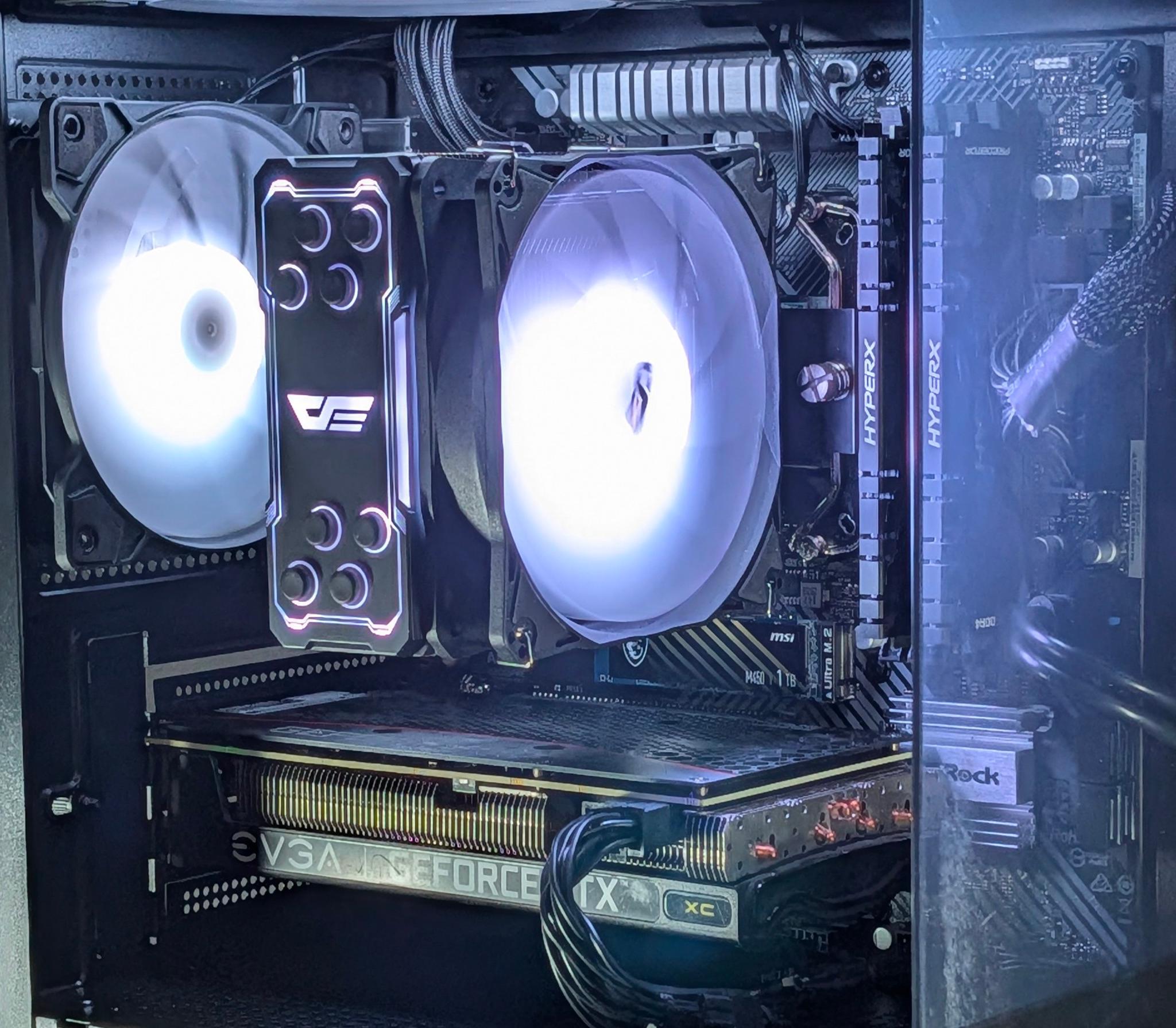 🖤🤍Ryzen 5 5500/RTX 3060 Ti 8GB Gaming/Streaming PC🤍🖤