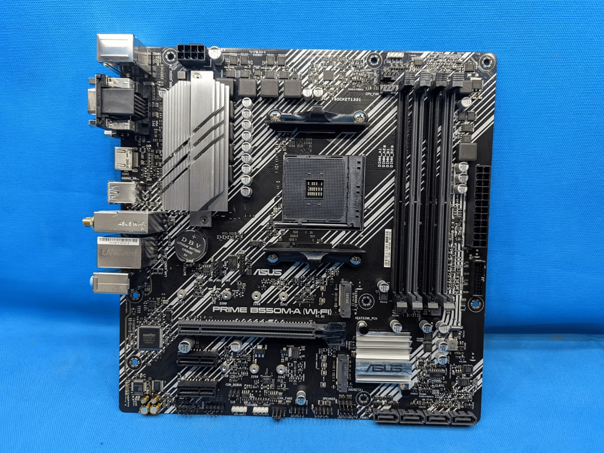 ASUS Prime B550M-A WIFI mATX Micro ATX AM4 Motherboard DDR4 *No IO Shield*