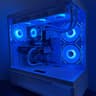 ❄️ White Aesthetic Gaming PC – RTX 3060 Ti | Ryzen 5 3600 | 16GB RAM | 1TB SSD