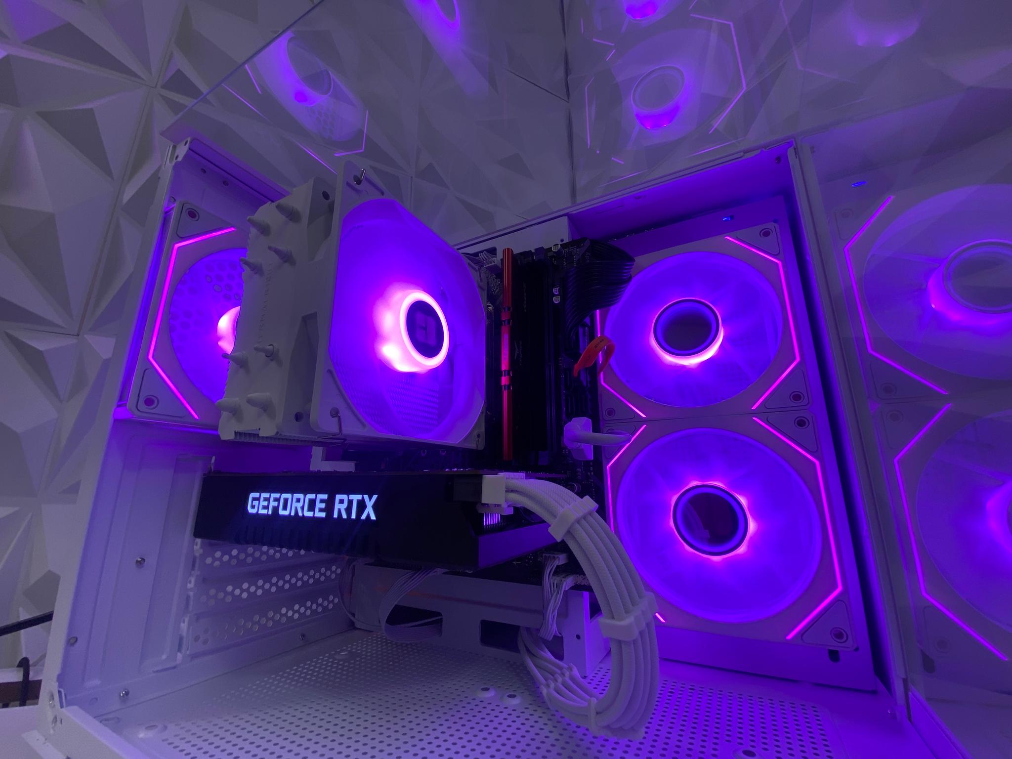 🎅🎅 White Elite Build – intel i5 8500 + RTX 2060 6GB | 1080P/1440P High FPS Ready