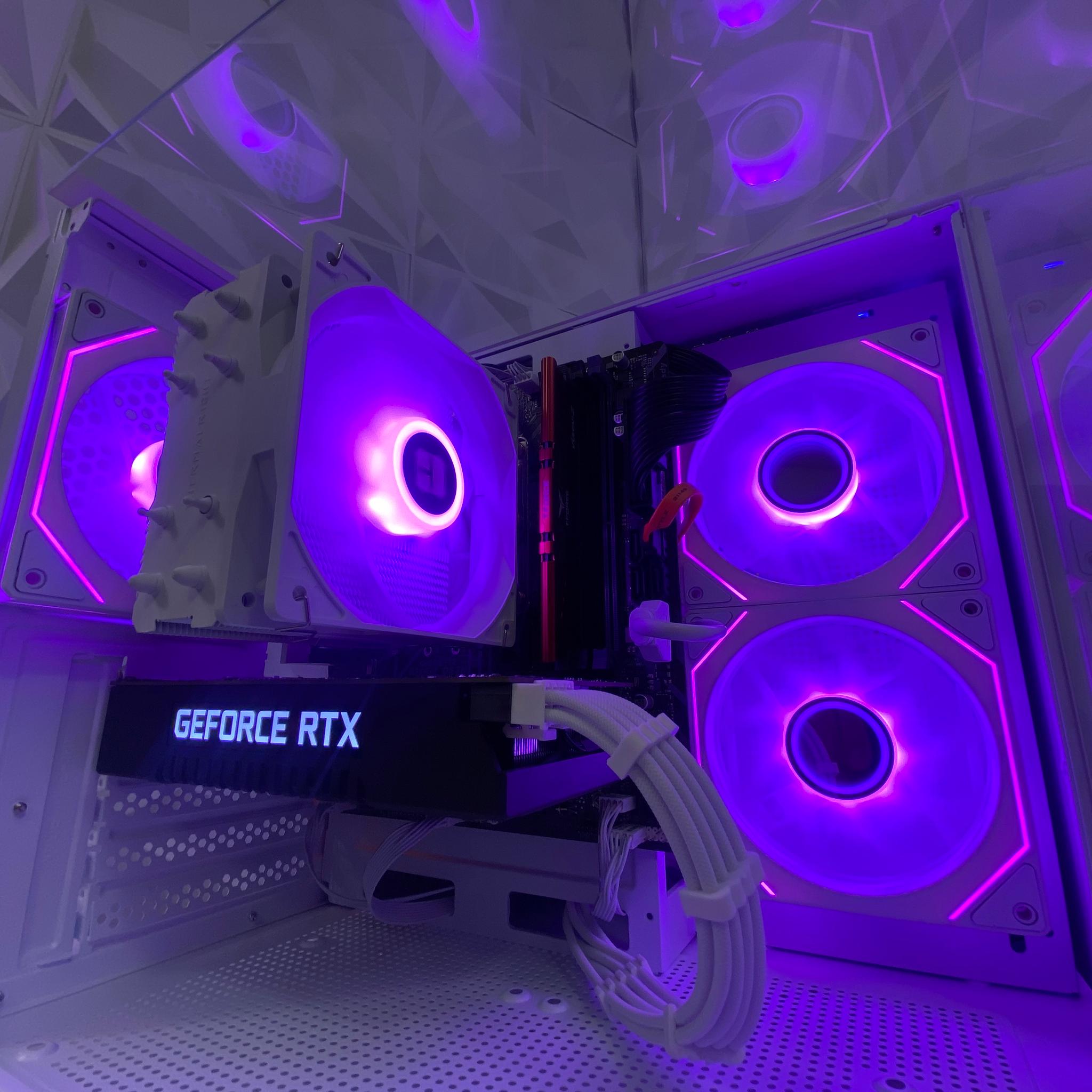 🎅🎅 White Elite Build – intel i5 8500 + RTX 2060 6GB | 1080P/1440P High FPS Ready