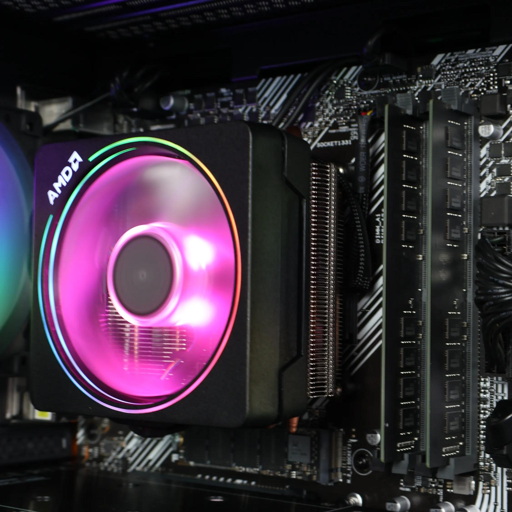 ⚫ Ryzen 5 5500/RTX 5060 8 GB Gaming/Streaming PC ⚫