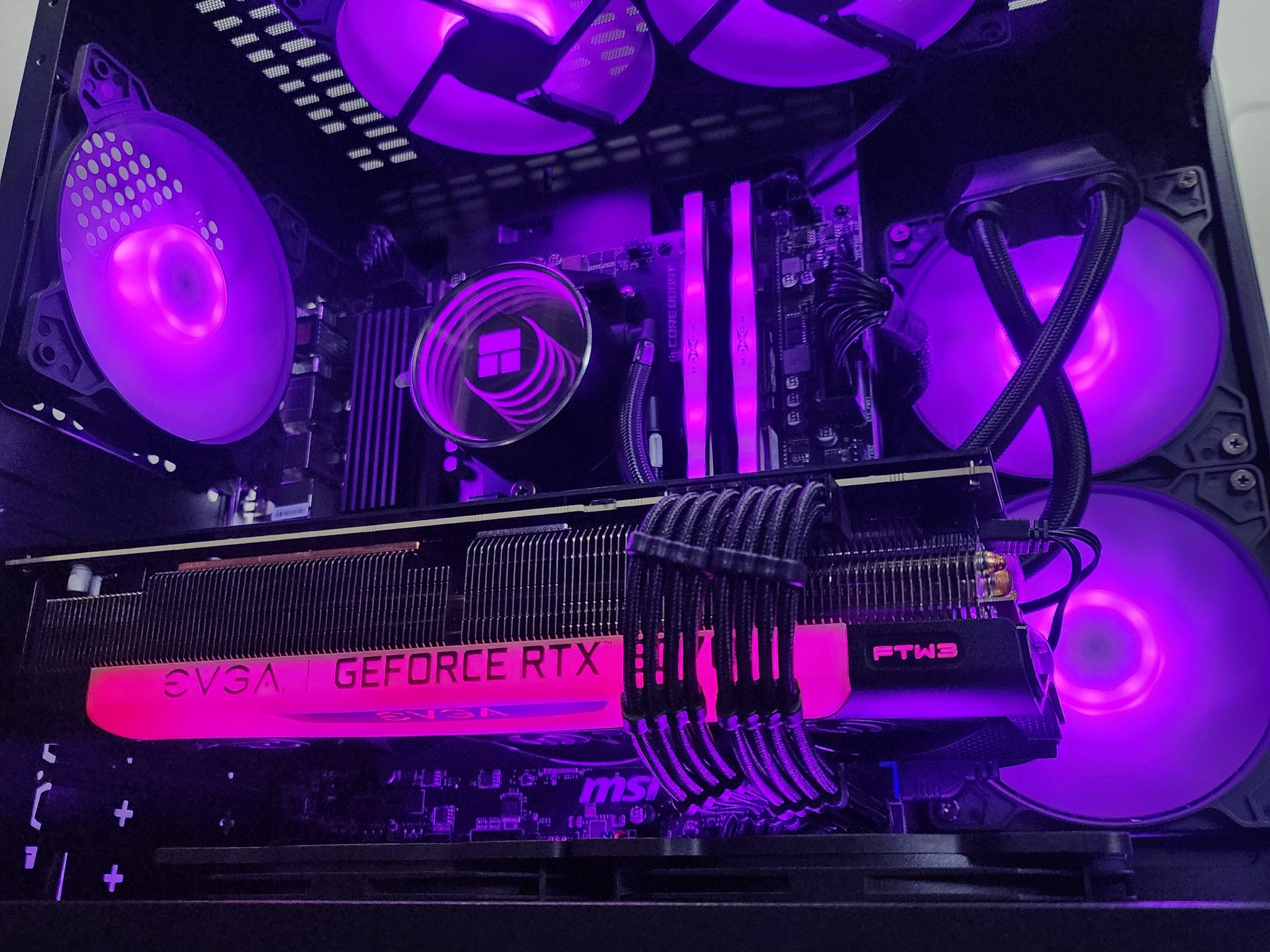 💜🖤💜 EVGA RTX 3070 FTW // AMD Ryzen 7 5700G // Silicon Power Zenith RGB 32GB 3200MHz