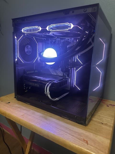 Ryzen 5 7600x|Rtx4060|32g DDR5 6000Mhz|B650|1TB Gen4 M.2|850W PSU|Sama 240 AIO|Prism Infinity Fans