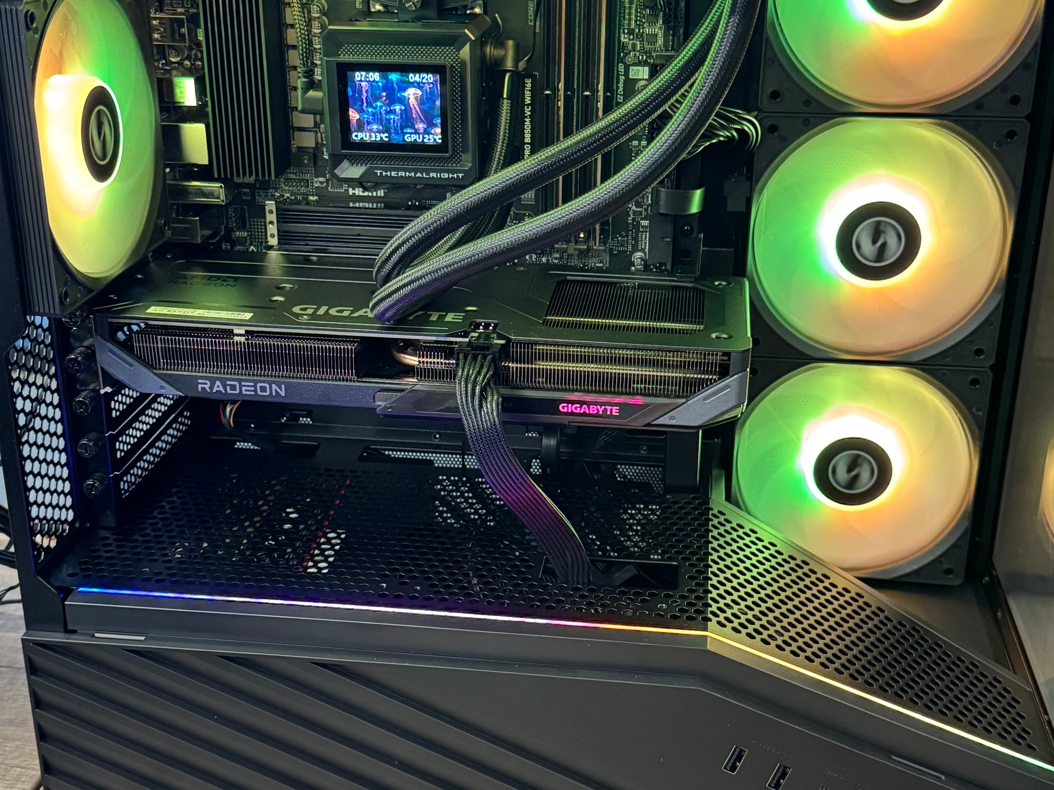 'ALL NEW PARTS' AM5 PC with AMD RYZEN 5 7600X & RX 9060XT 8GB