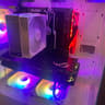 White RGB Gaming PC | Ryzen 5 3600 | GTX 1080 8GB | 16GB DDR4 | 500GB M.2 SSD