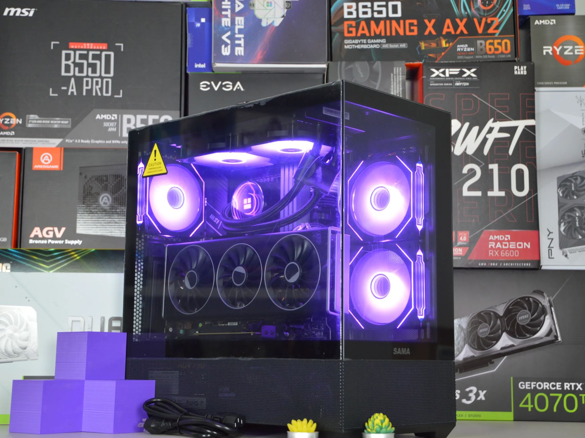 ⚡⚡| RX 7800XT 16GB| INTEL i5-12600KF | 32 GB DDR4 RAM | 2TB GEN4 NVME SSD | The Electrocutioner |