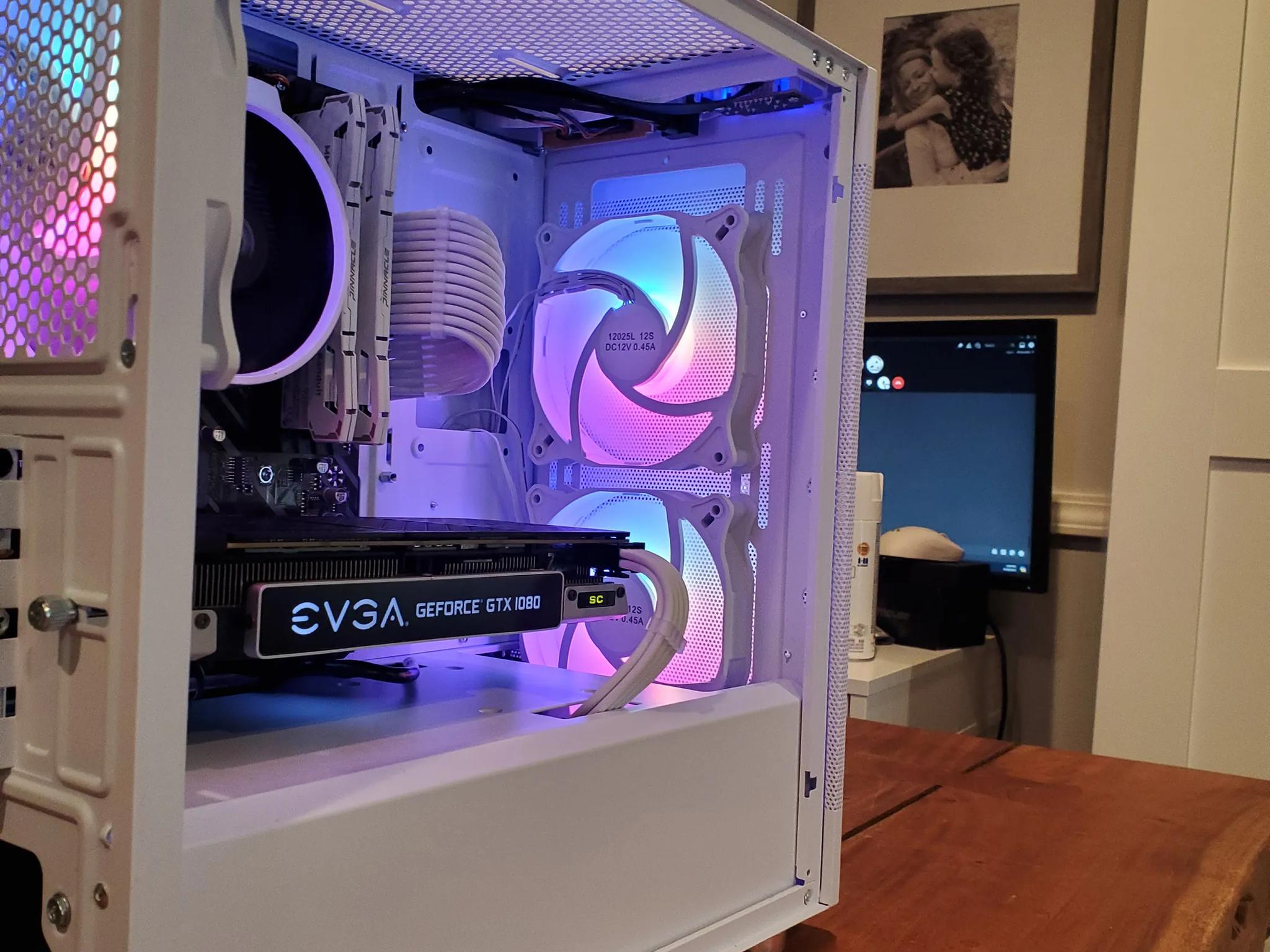 White Ryzen 5 / GTX 1080 build