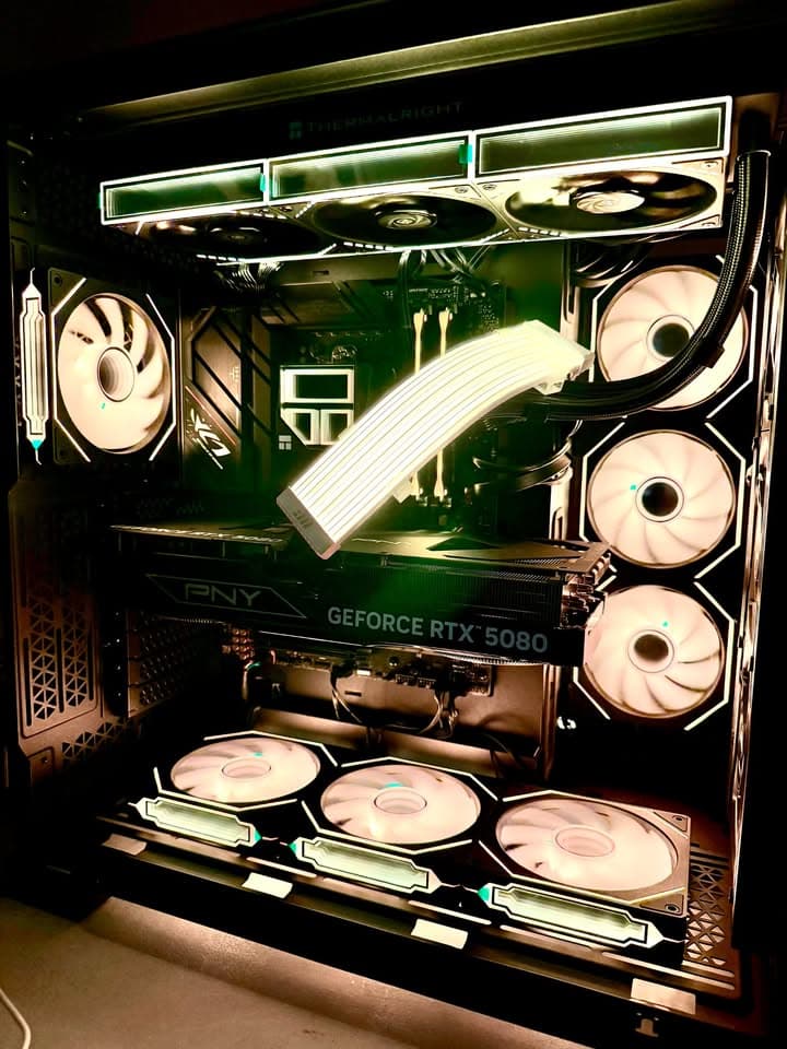 🧊9800X3D | RTX 5080 | 32GB DDR5🧊 "The Shadow Prism" Gaming PC
