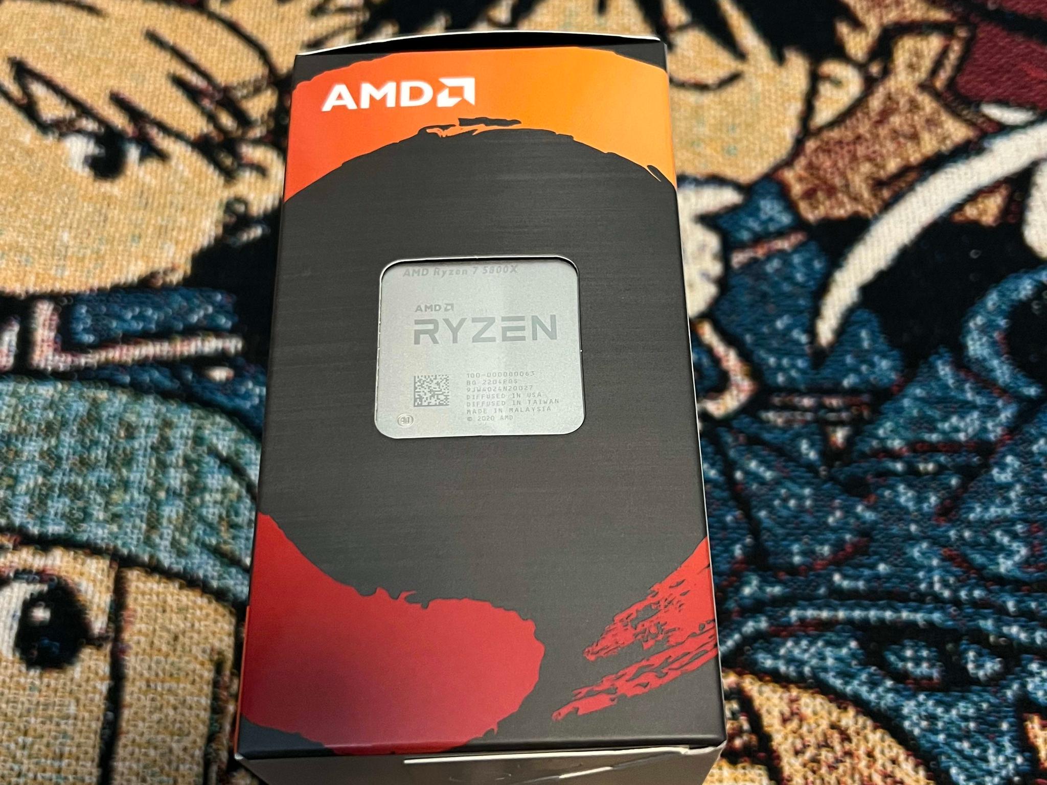 Ryzen 7 5800x Brand New Sealed 