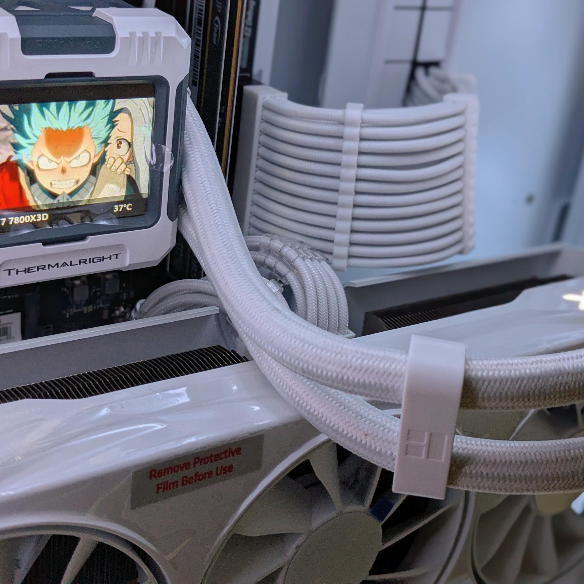 All-White Birch PC | Ryzen 7 7800X3D | XFX RX 9070 (XT Flashed - 29.5k Time Spy)