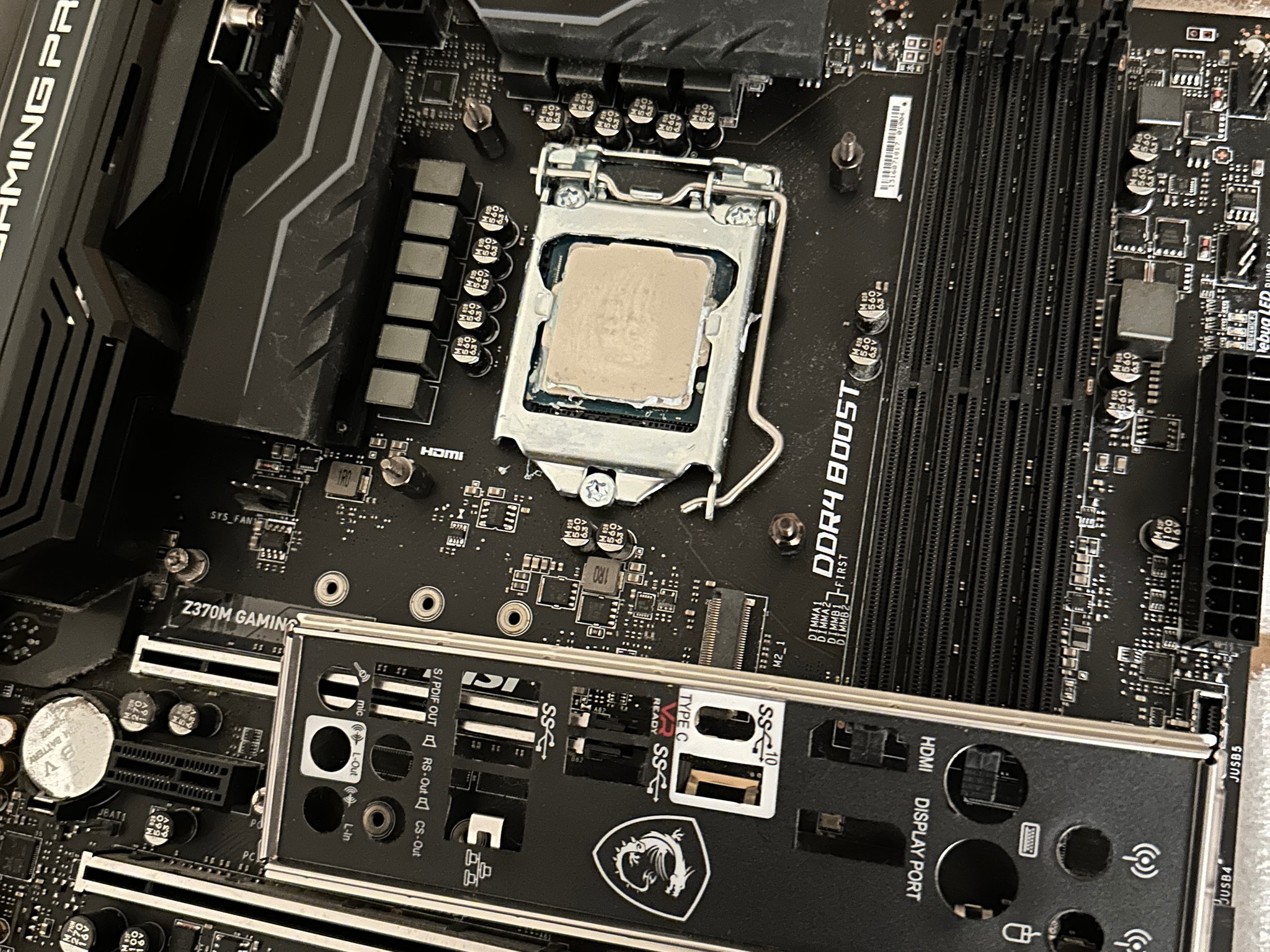 {COMBO} INTEL i7 8700 + MSI Z370 M GAMING PRO AC