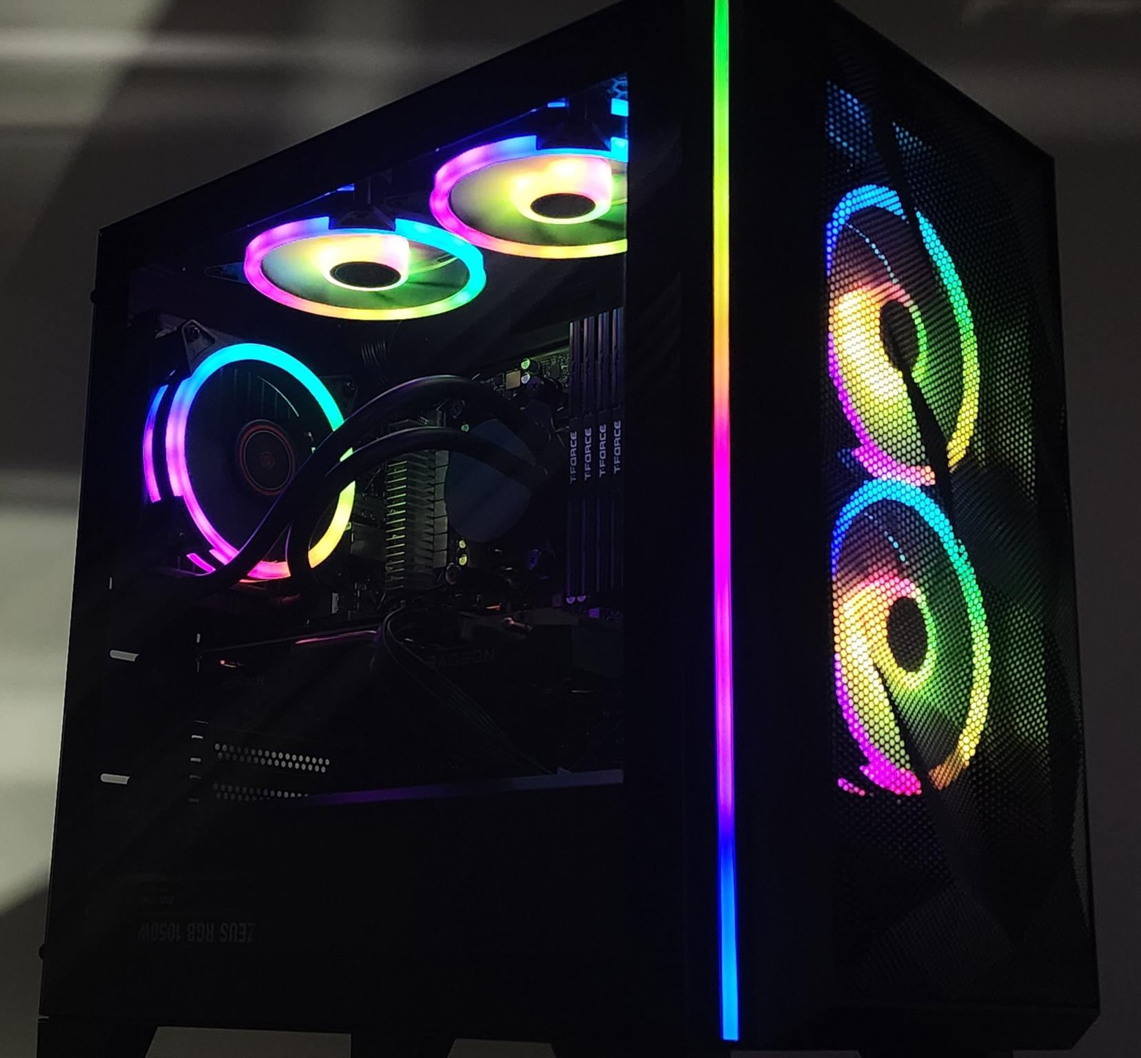 Gaming PC Ryzen 5 8400F 32GB RAM 1TB SSD RX 7600 8GB Windows 11 Computer