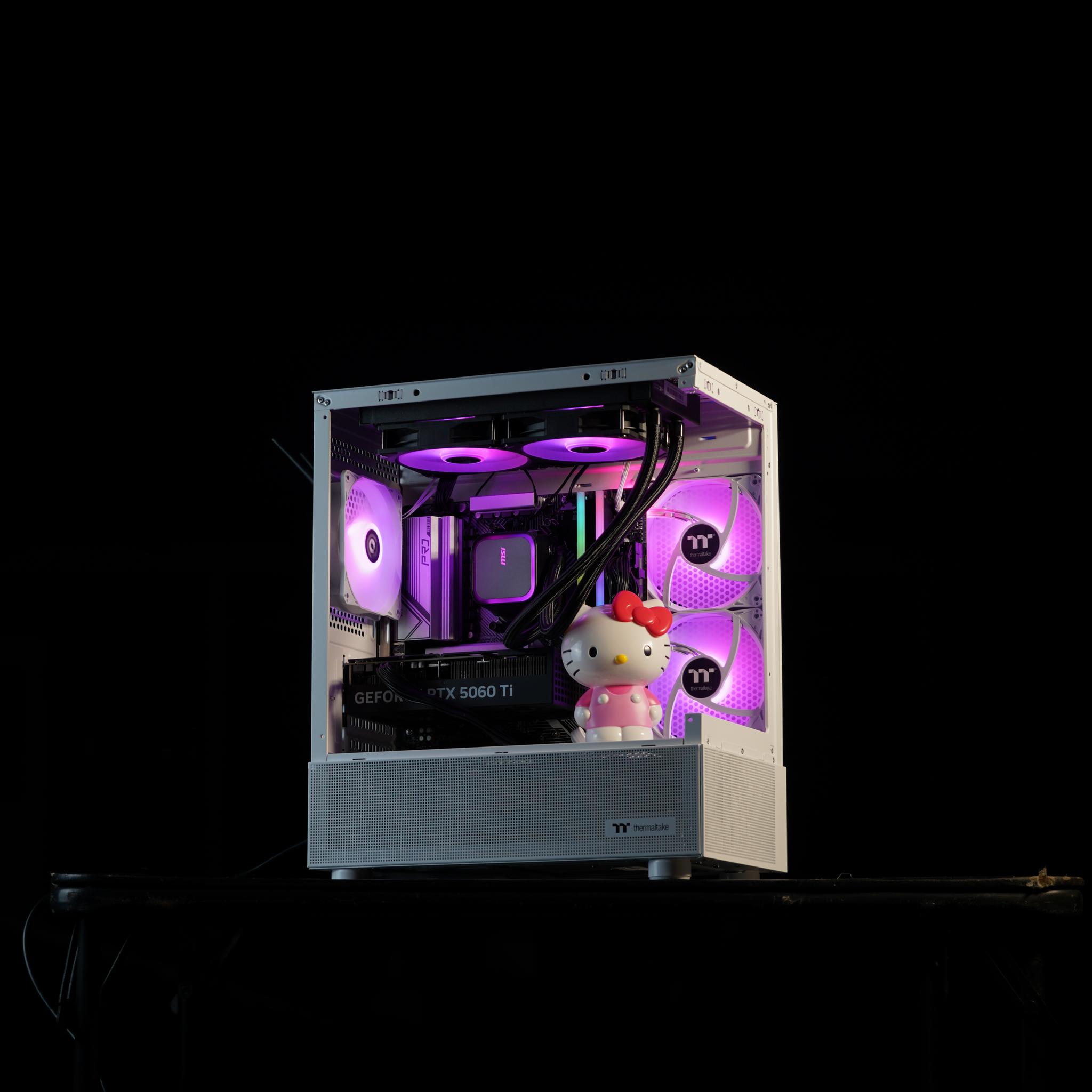🪻LAVENDER - RTX 5060Ti 16GB | Ryzen 7 8700F | 32GB DDR5 | 2TB | WiFi/BT Gaming PC 🪻