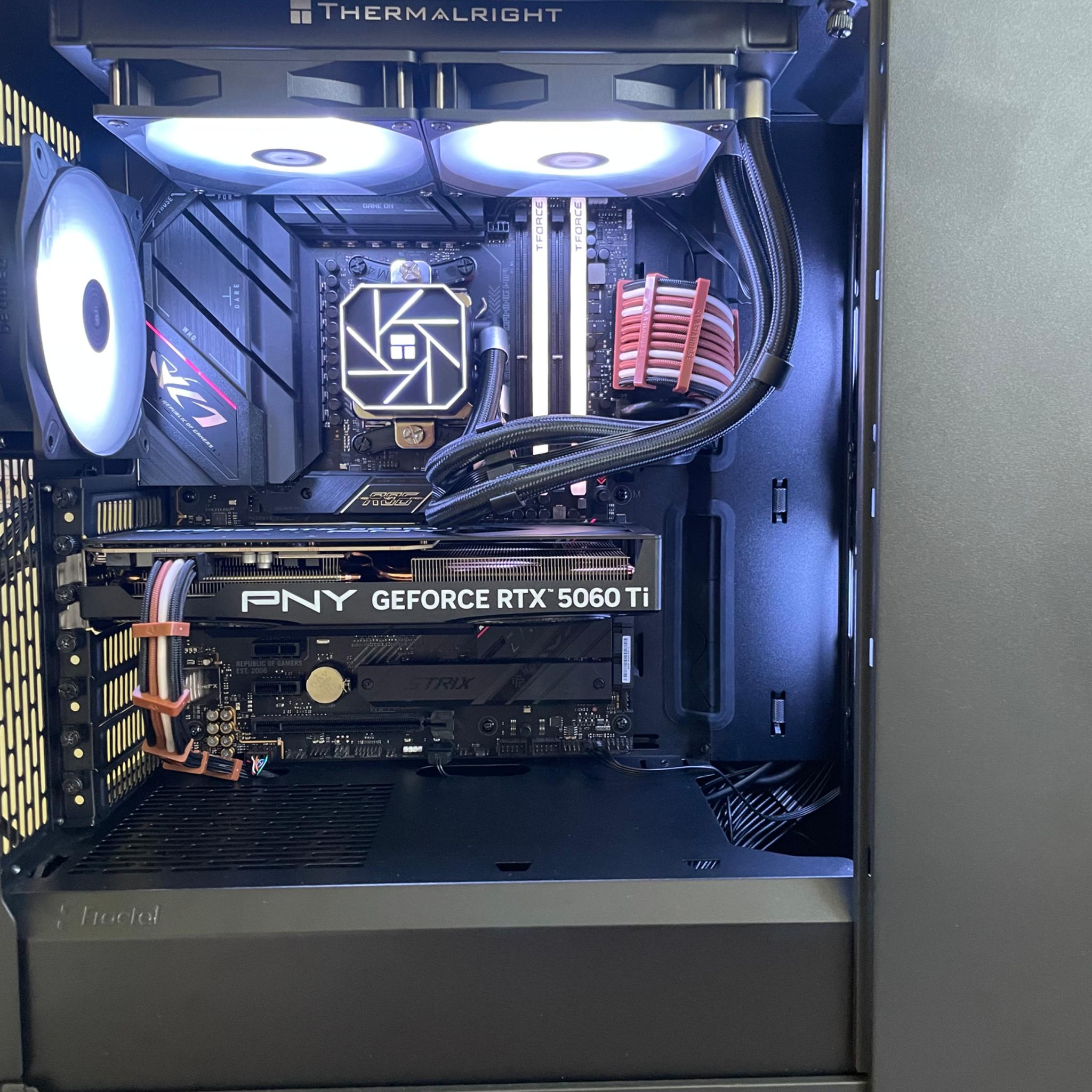 🔥 Custom-Built Gaming PC | Ryzen 5 9600X | RTX 5060 Ti 16GB | 32GB RAM | 2TB SSD | Fractal North 🔥