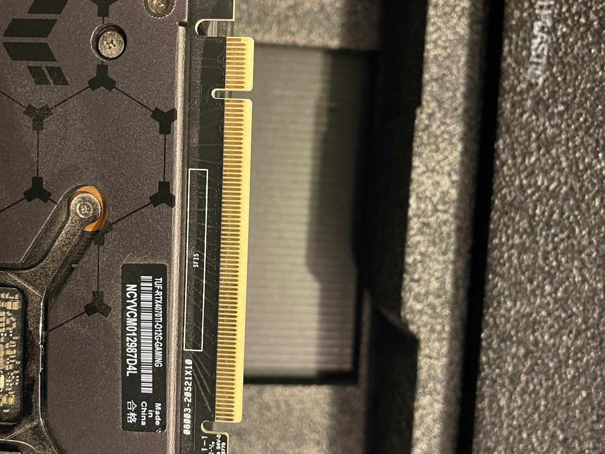 Asus TUF GAMING OC GeForce RTX 4070 Ti