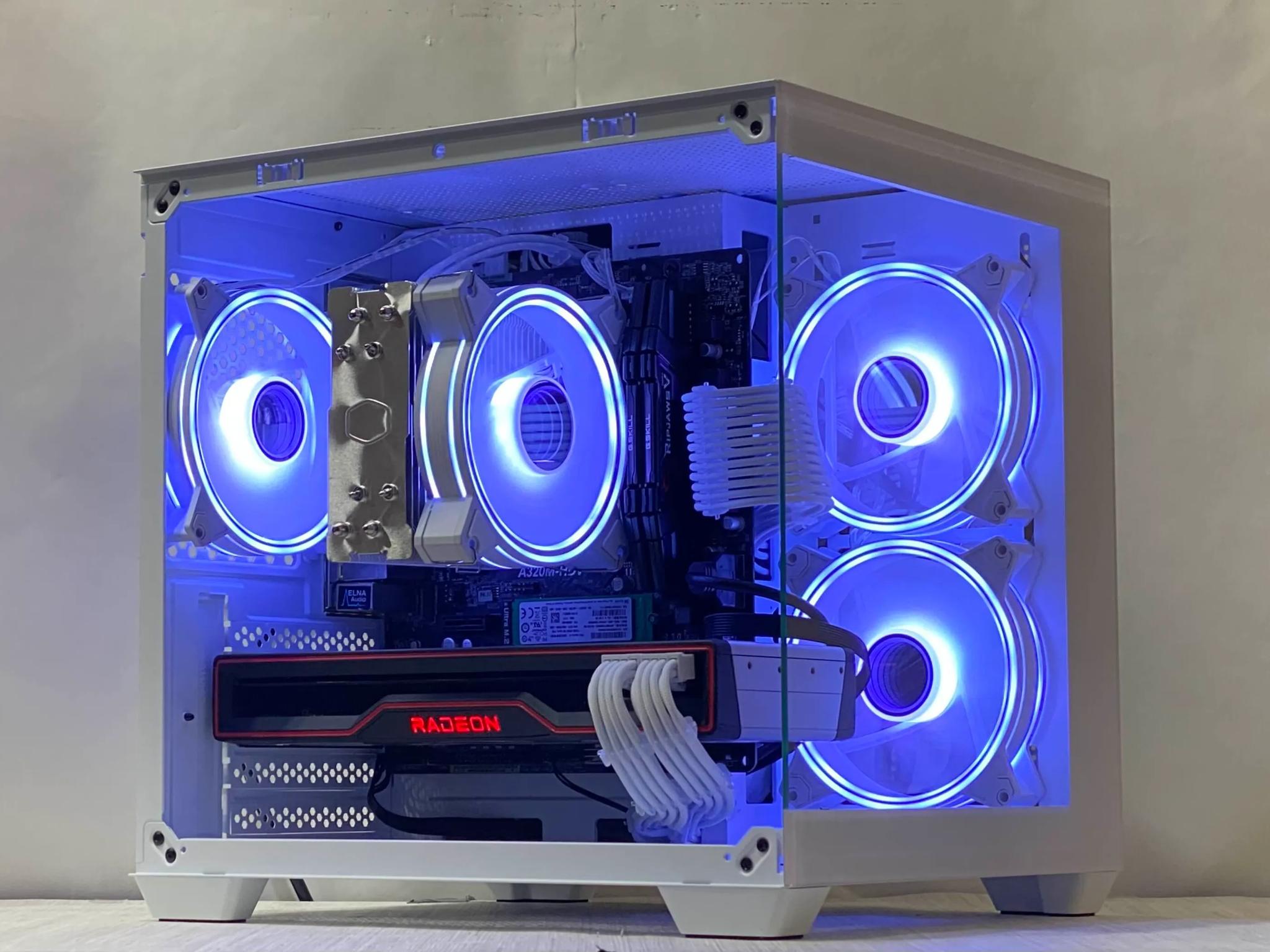 RX 6800, Ryzen 5 5600, 32GB DDR4, 1TB NVMe SSD, WiFi - Gaming PC