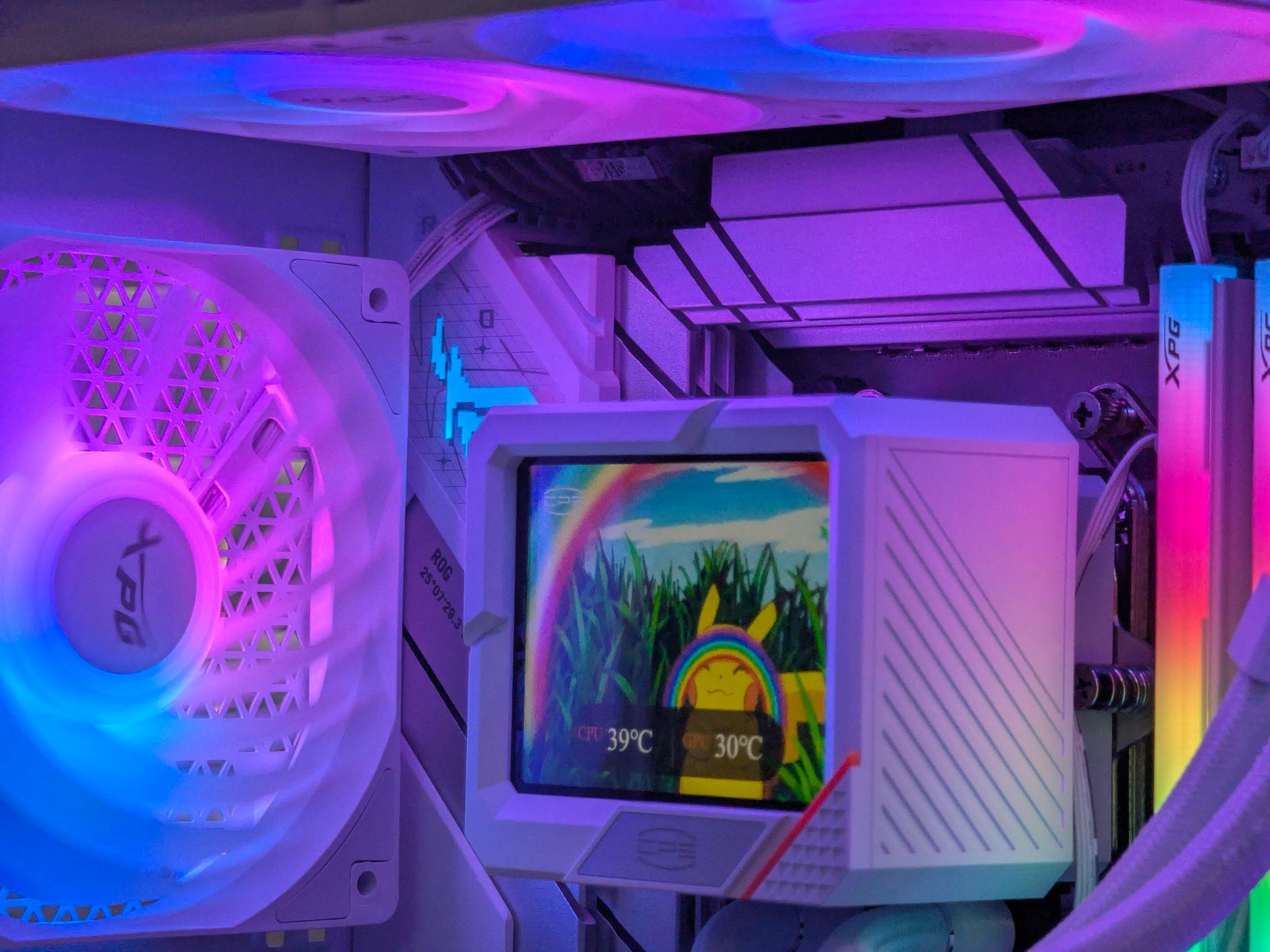 🌈🖤Ryzen 7 9800x3D | RX 9070 XT | 32GB DDR5 | 2TB SSD | Gaming PC🖤🌈