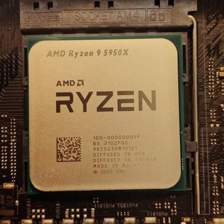 ⚠️LIKE NEW⚠️ AMD Ryzen 9 5950X 4.9 GHz 16-Core 32-Thread CPU