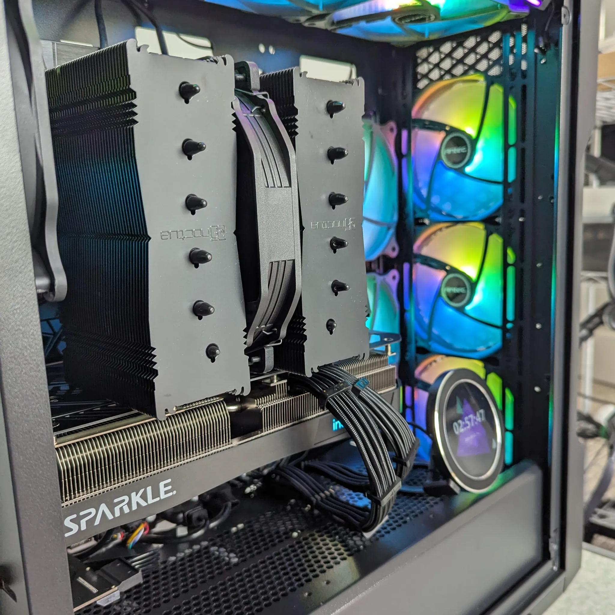 Ryzen 9 3900X | 32GB RAM | 2TB NVME+HDD Storage | ARC A770 16GB GPU | WiFi+BT | Battlefield Ready PC