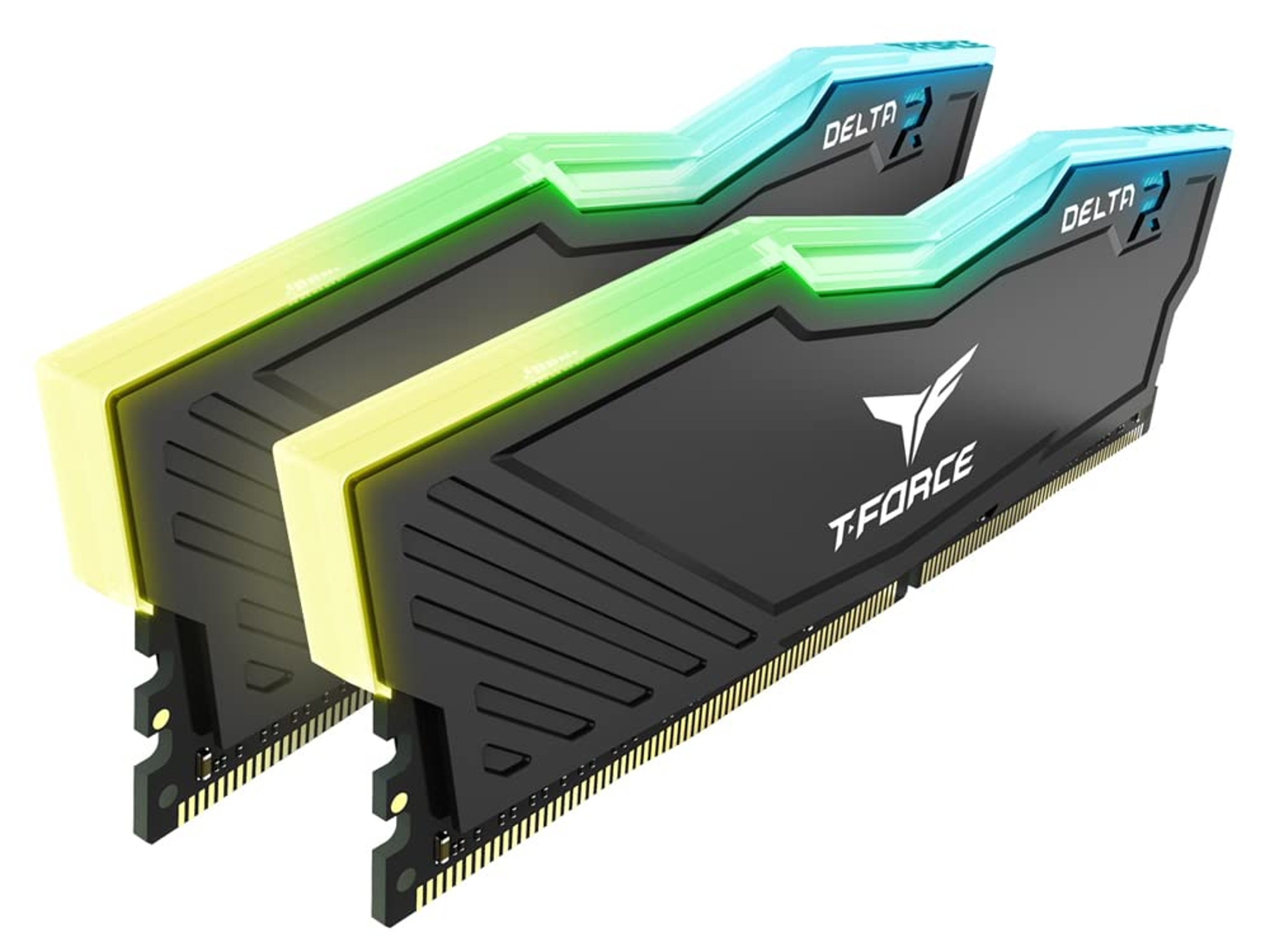 BNIB DDR4 16GB (2x8GB) 3200MHz CL16 RAM T-Force Delta RGB Black