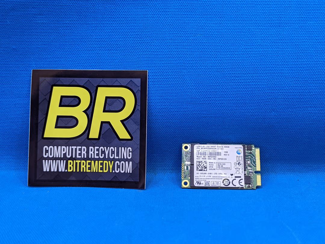 256GB mSATA Samsung SM841 mSATA SSD Solid State Drive - 97% health