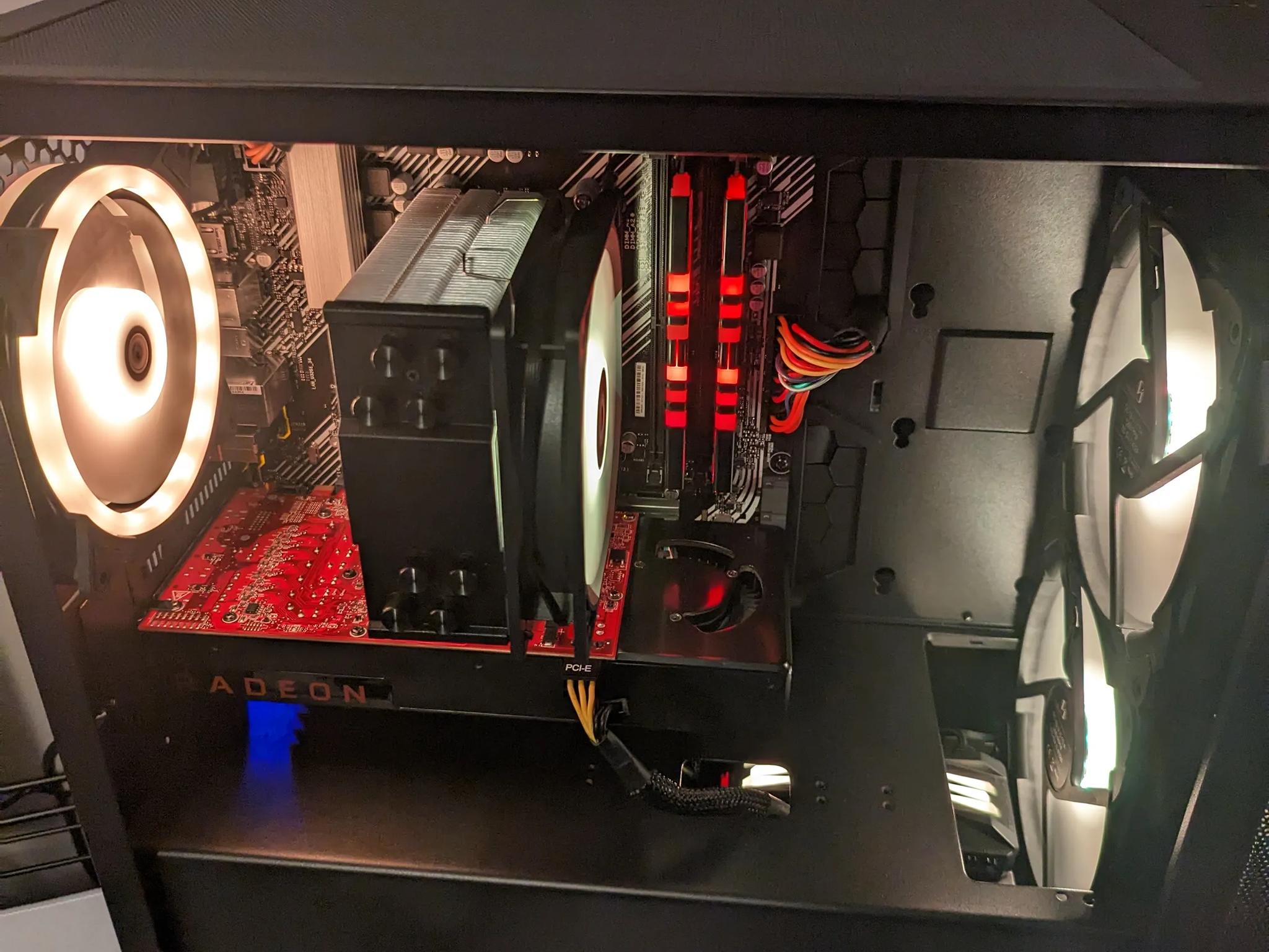Gaming PC Ryzen 5 5500, 16GB DDR4, 512GB SSD, RX 570X 8GB