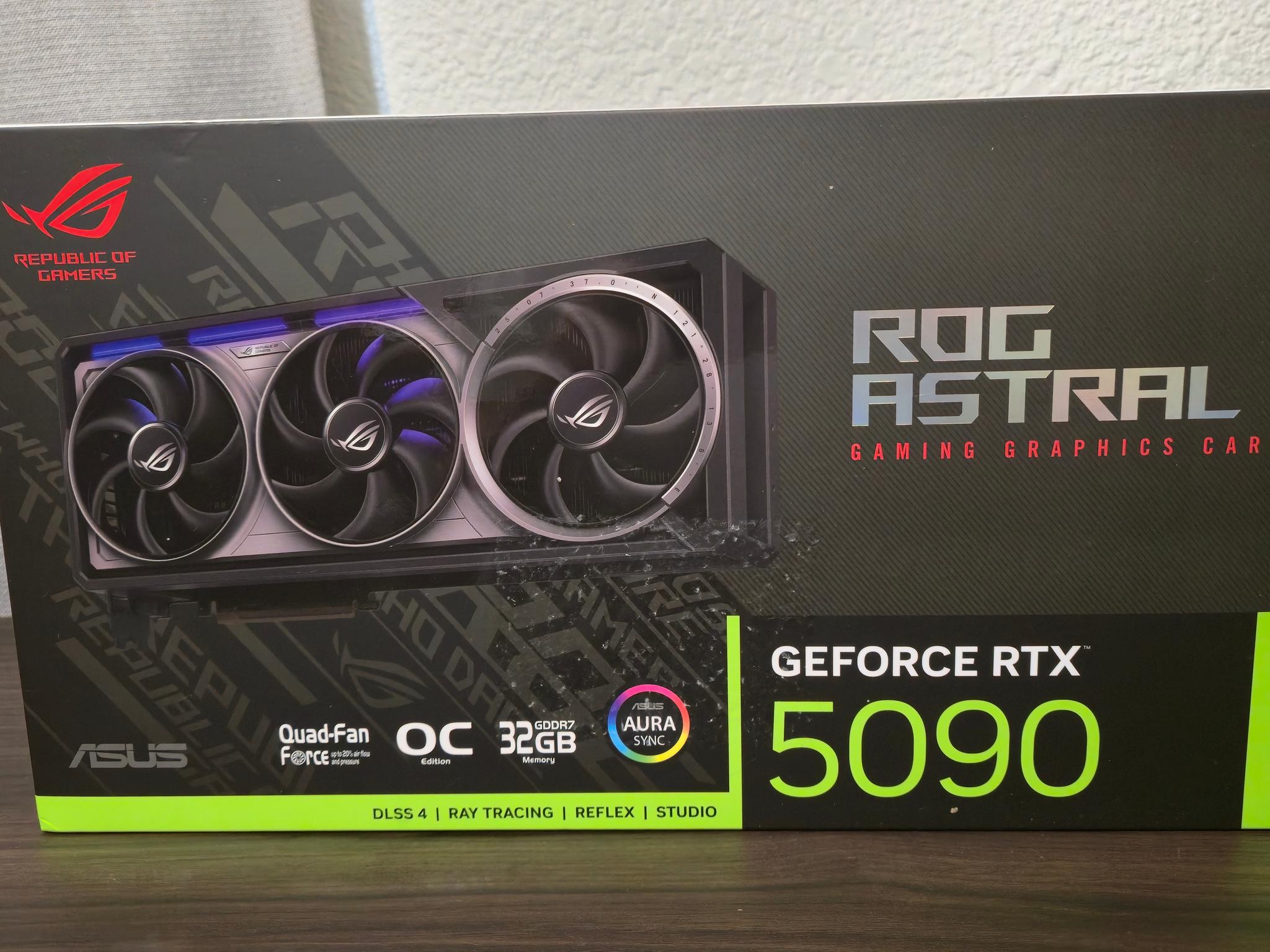 ASUS ROG Astral GeForce RTX 5090 32GB GDDR7 OC Edition