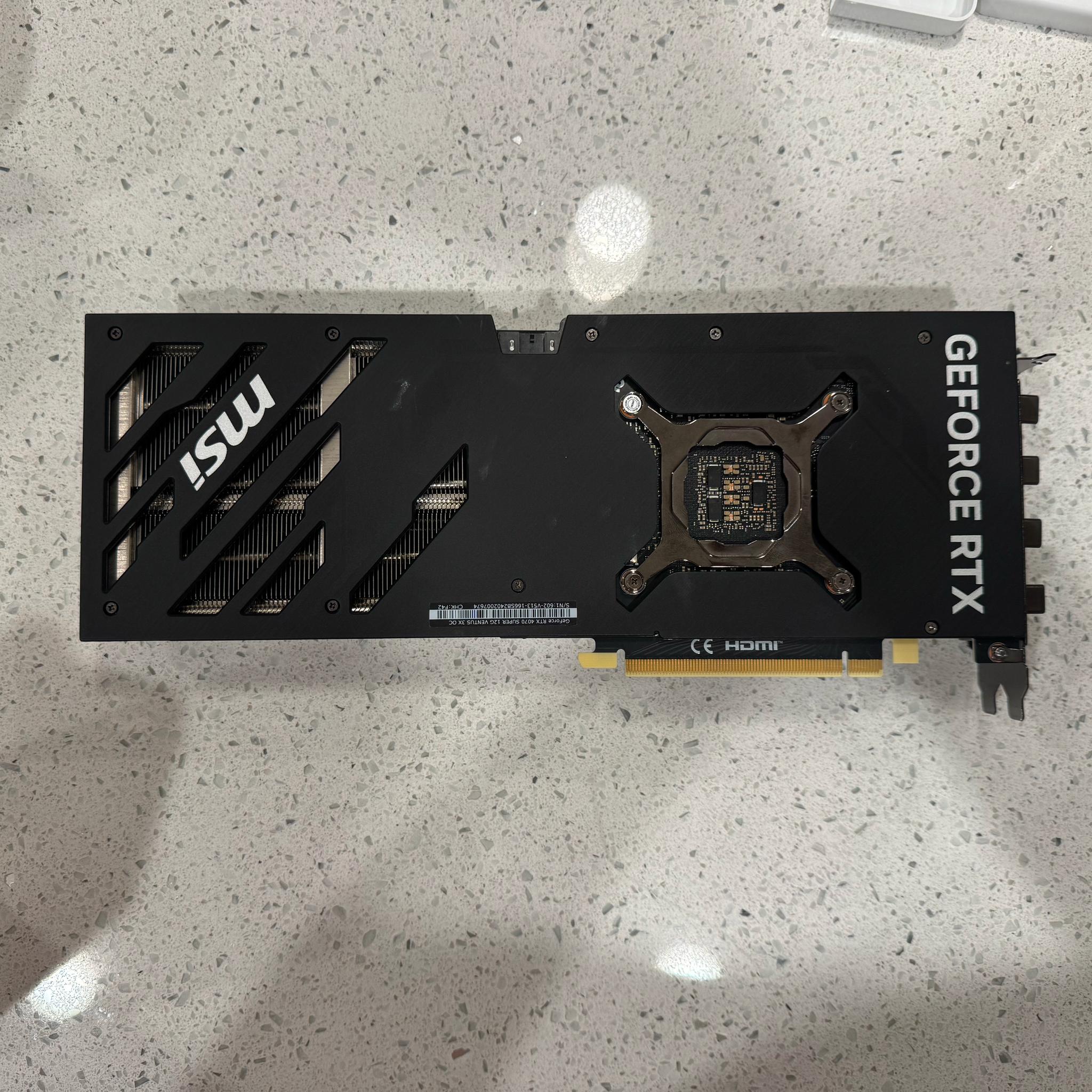 MSI VENTUS 3X OC GeForce RTX 4070 SUPER