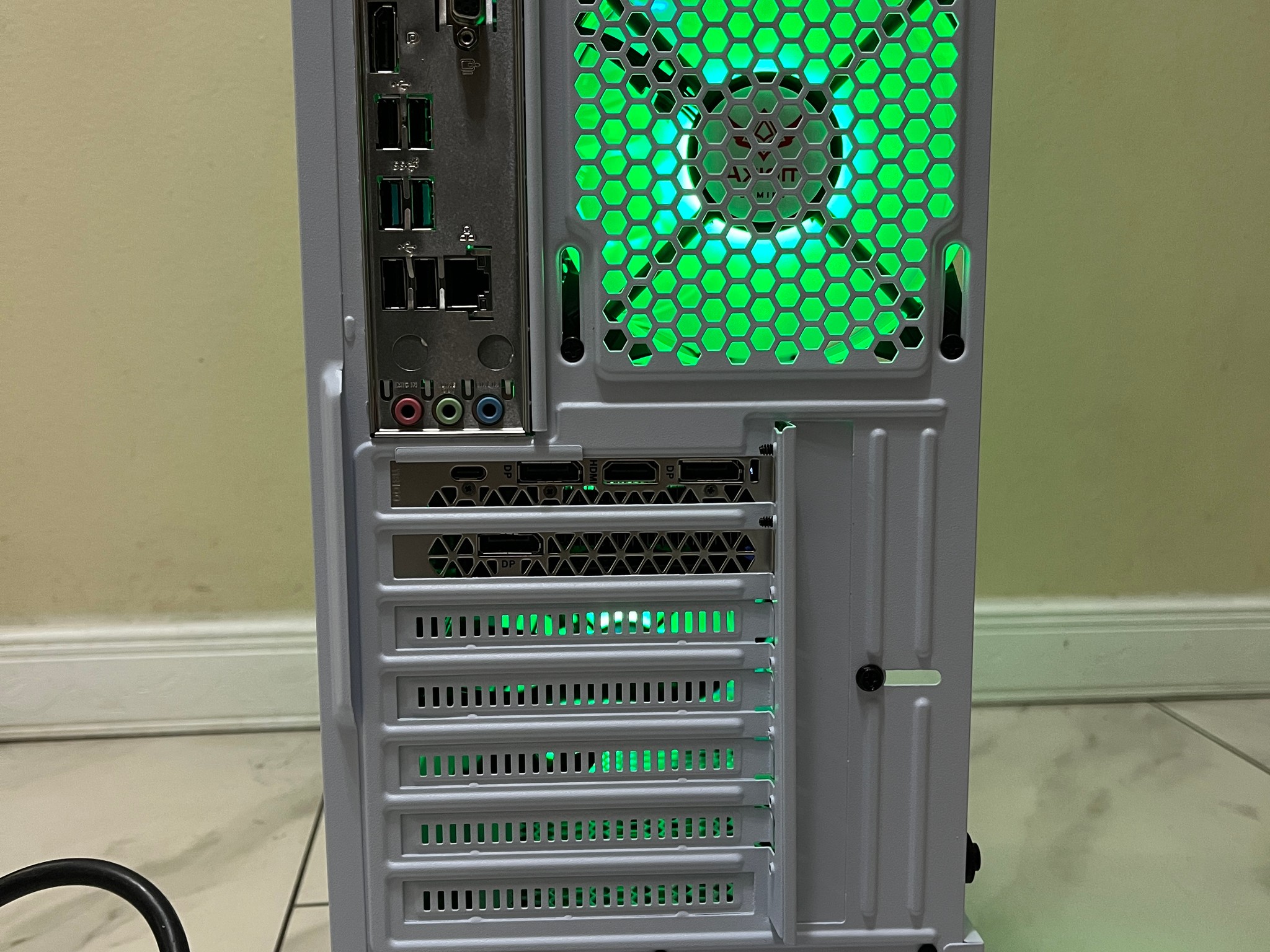 Intel i3-12100, RTX 2070, 16GB RAM, 1TB SSD, High FPS Gaming PC w/ Wi-Fi + Bluetooth & RGB Remote