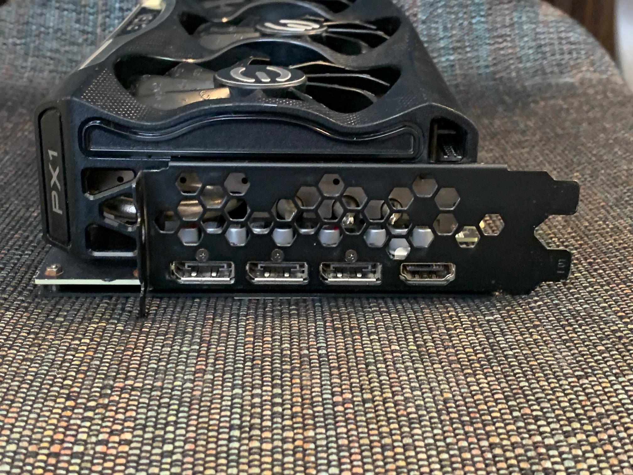 EVGA GeForce RTX 3080 FTW3 ULTRA GAMING,  P/N 10G-P5-3897-KR, 10GB GDDR6X, Used.