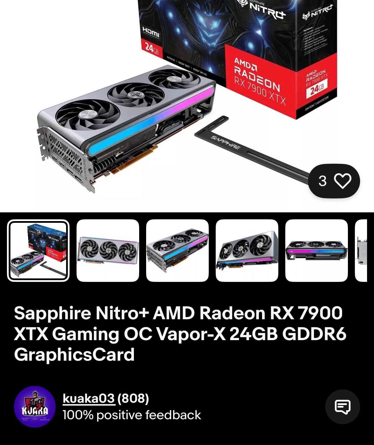 Sapphire NITRO+ Radeon RX 7900 XTX