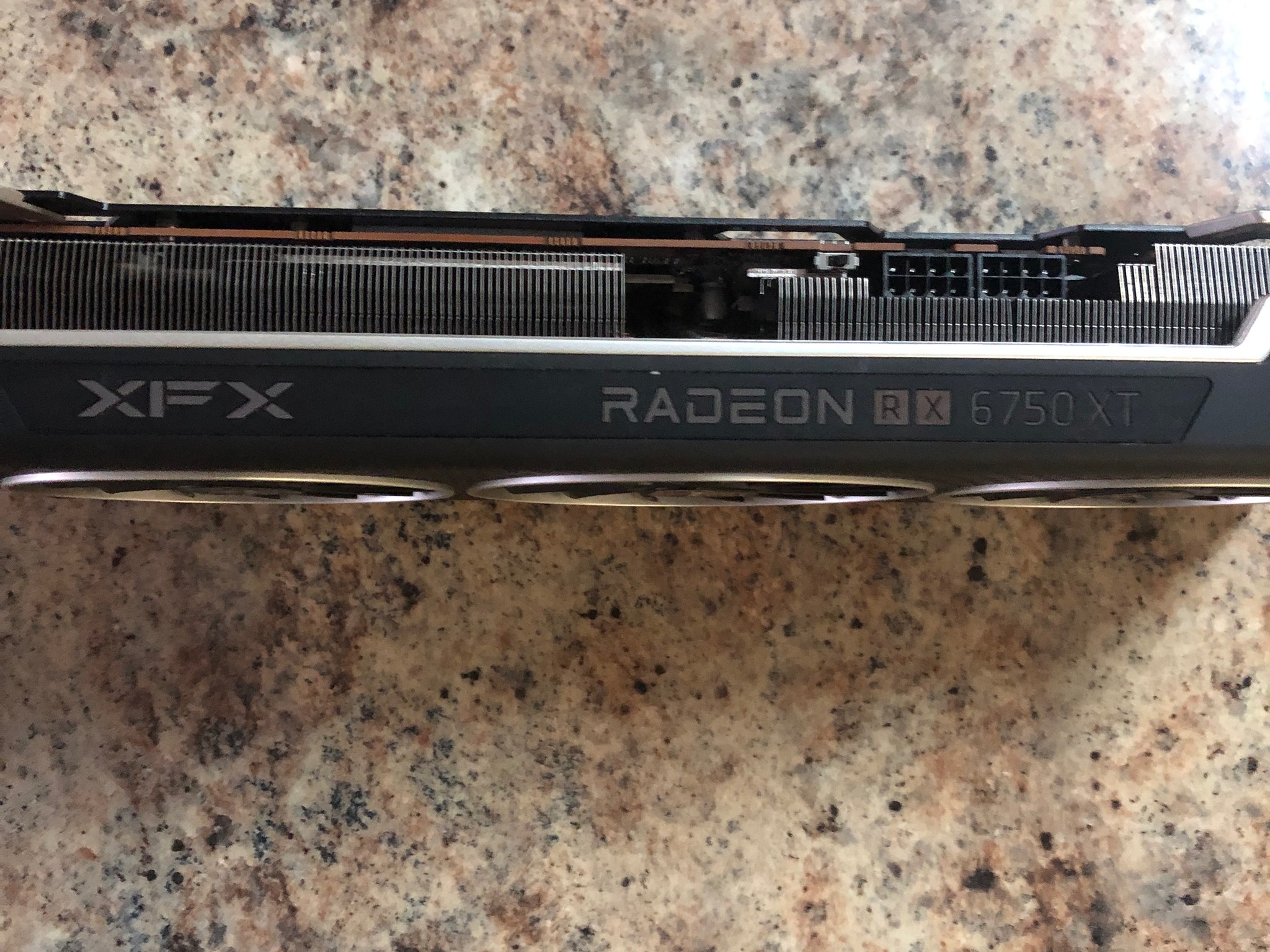 xfx Radeon 6750xt 1440p gaming graphics card.