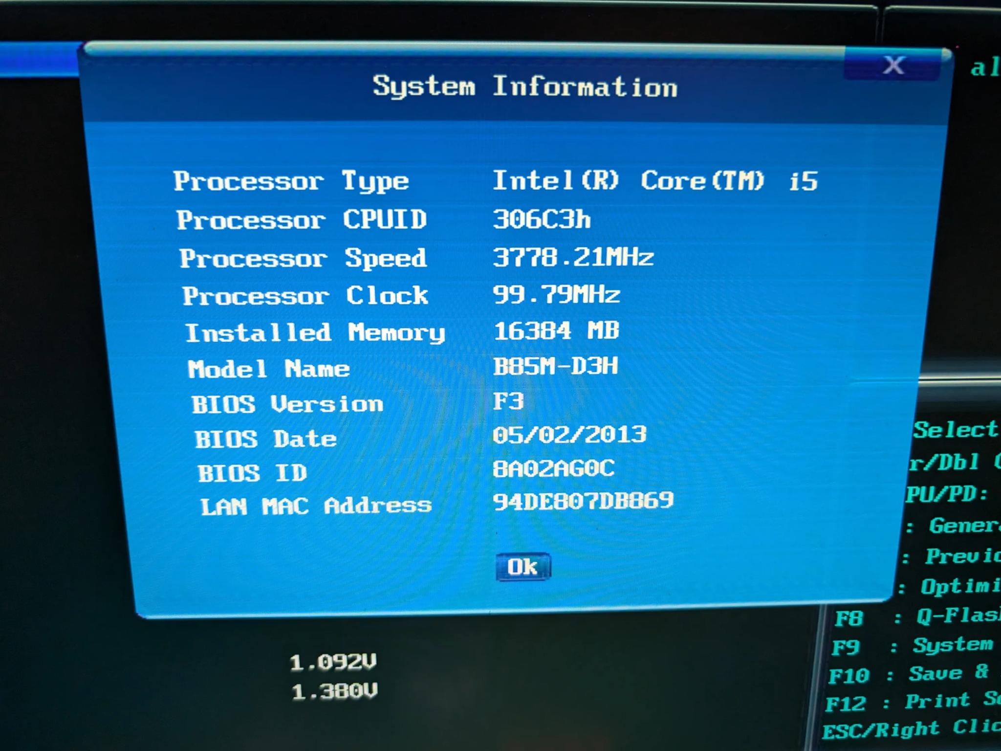 MSI B85M / Intel Core i5 4670 / Arctic cooler combo