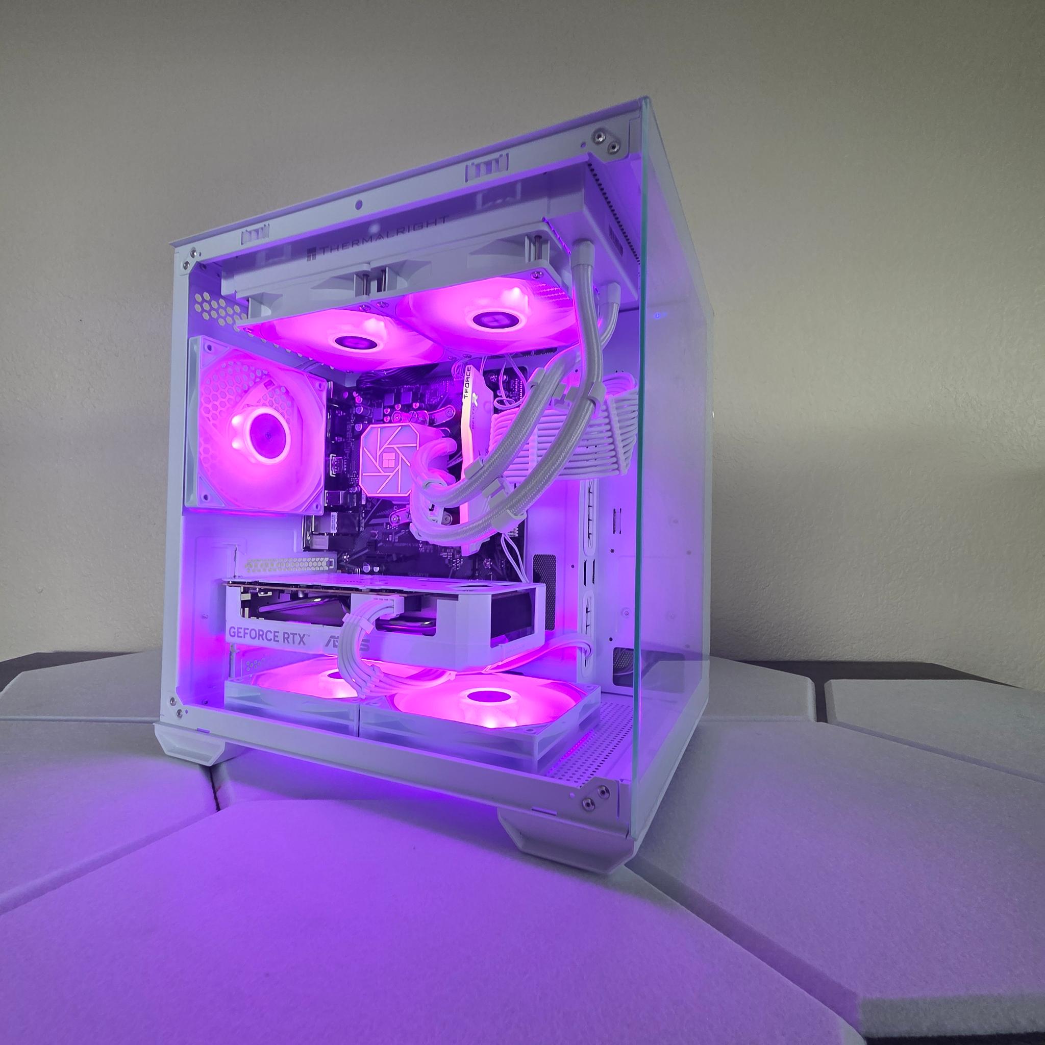 🐻‍❄️🤍❄️ Frost Mirage | RTX 5060 White Edition | Ryzen 5 5500 | AIO Liquid Cooled ❄️🤍