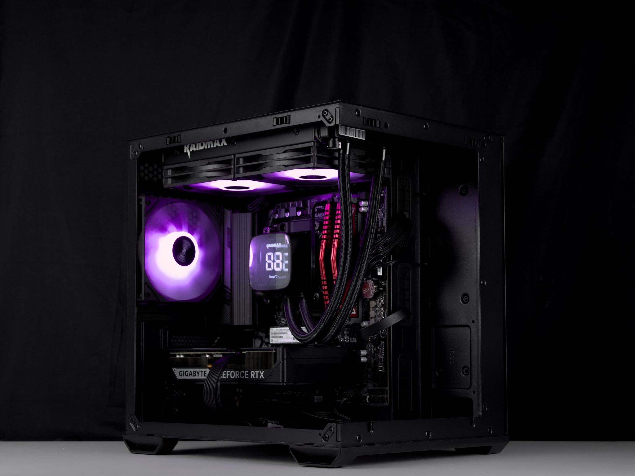 ♠️♥️Black Gaming PC – RTX 5060 TI, Ryzen 5 5600, 16GB RAM, 1TB SSD - WiFi, BlueTooth ♠️♥️
