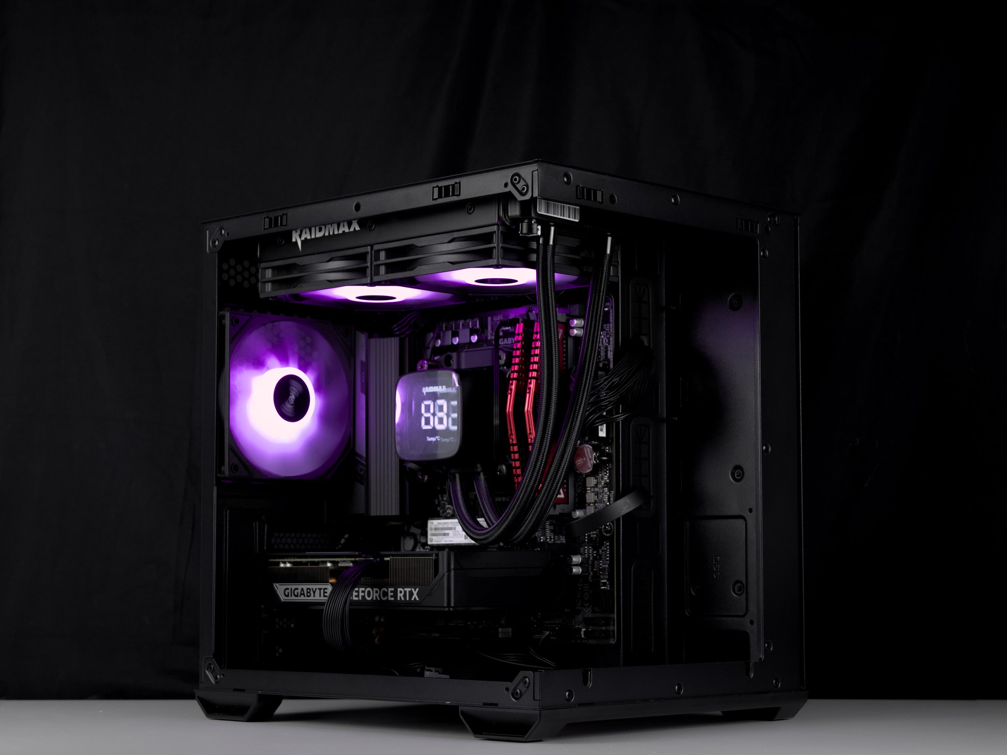 ♠️♥️Black Gaming PC – RTX 5060 TI, Ryzen 5 5600, 16GB RAM, 1TB SSD - WiFi, BlueTooth ♠️♥️