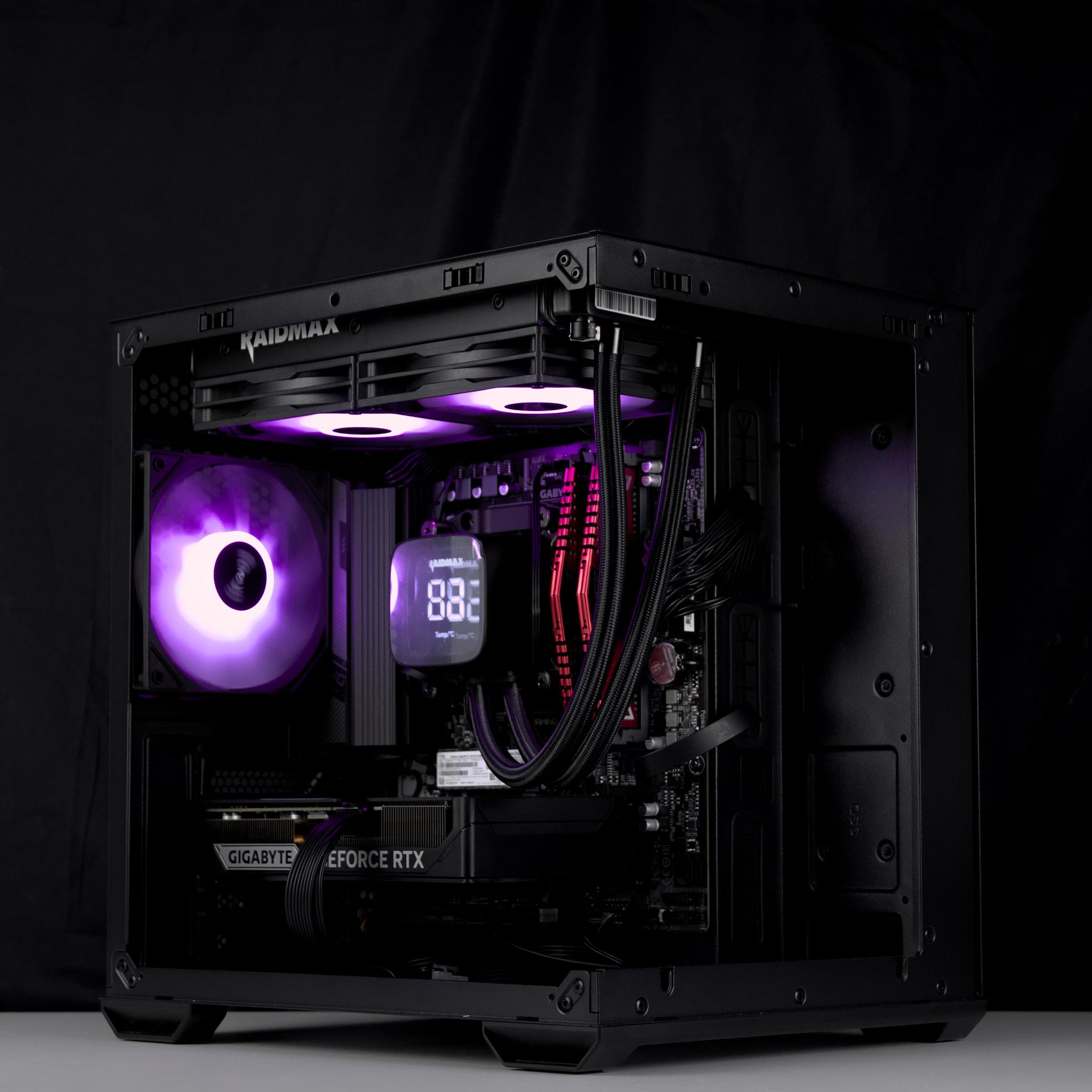 ♠️♥️Black Gaming PC – RTX 5060 TI, Ryzen 5 5600, 16GB RAM, 1TB SSD - WiFi, BlueTooth ♠️♥️