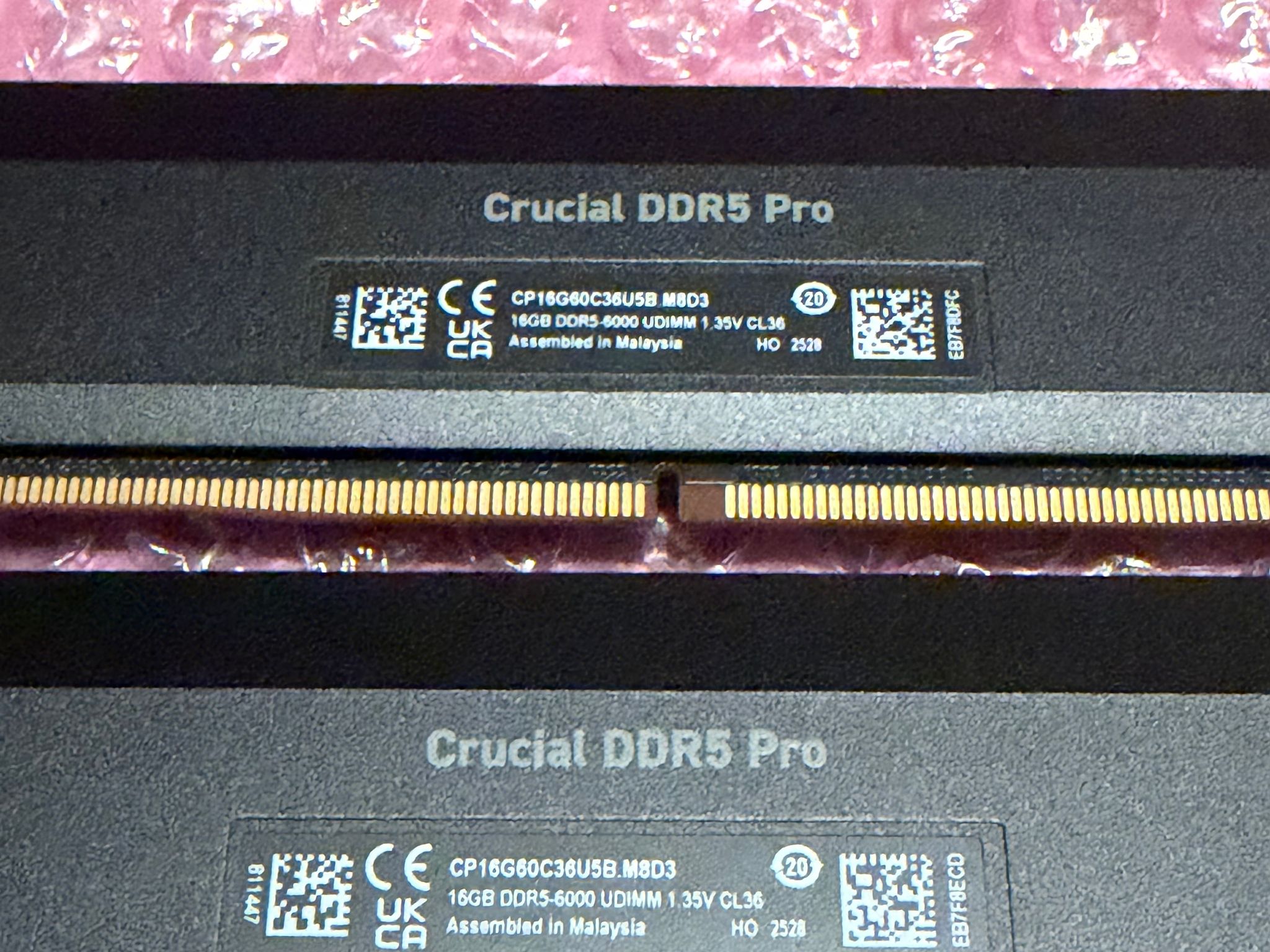 Crucial Pro Overclocking 32GB DDR5-6000 (2x16GB)