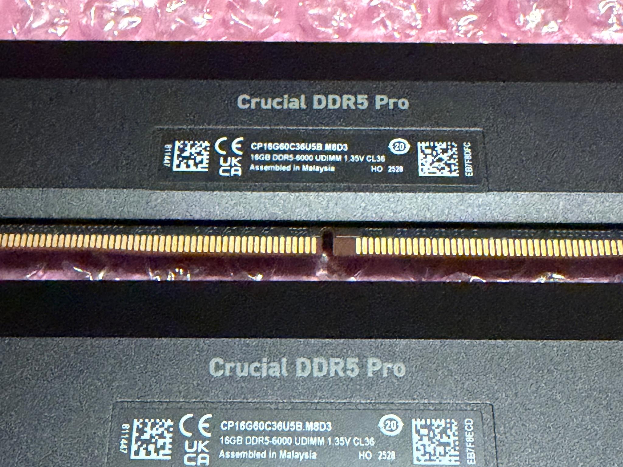 Crucial Pro Overclocking 32GB DDR5-6000 (2x16GB) - Image 3